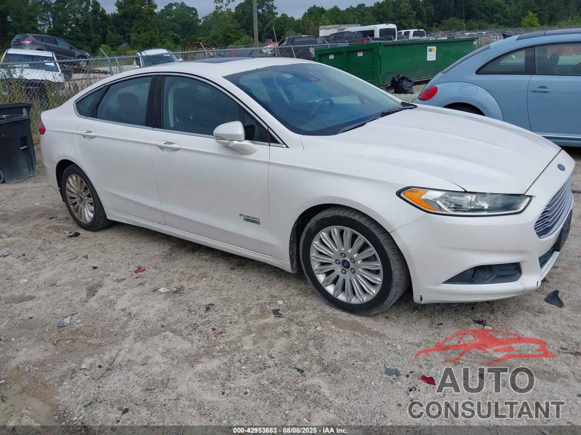 FORD FUSION ENERGI 2013 - 3FA6P0PU0DR234455