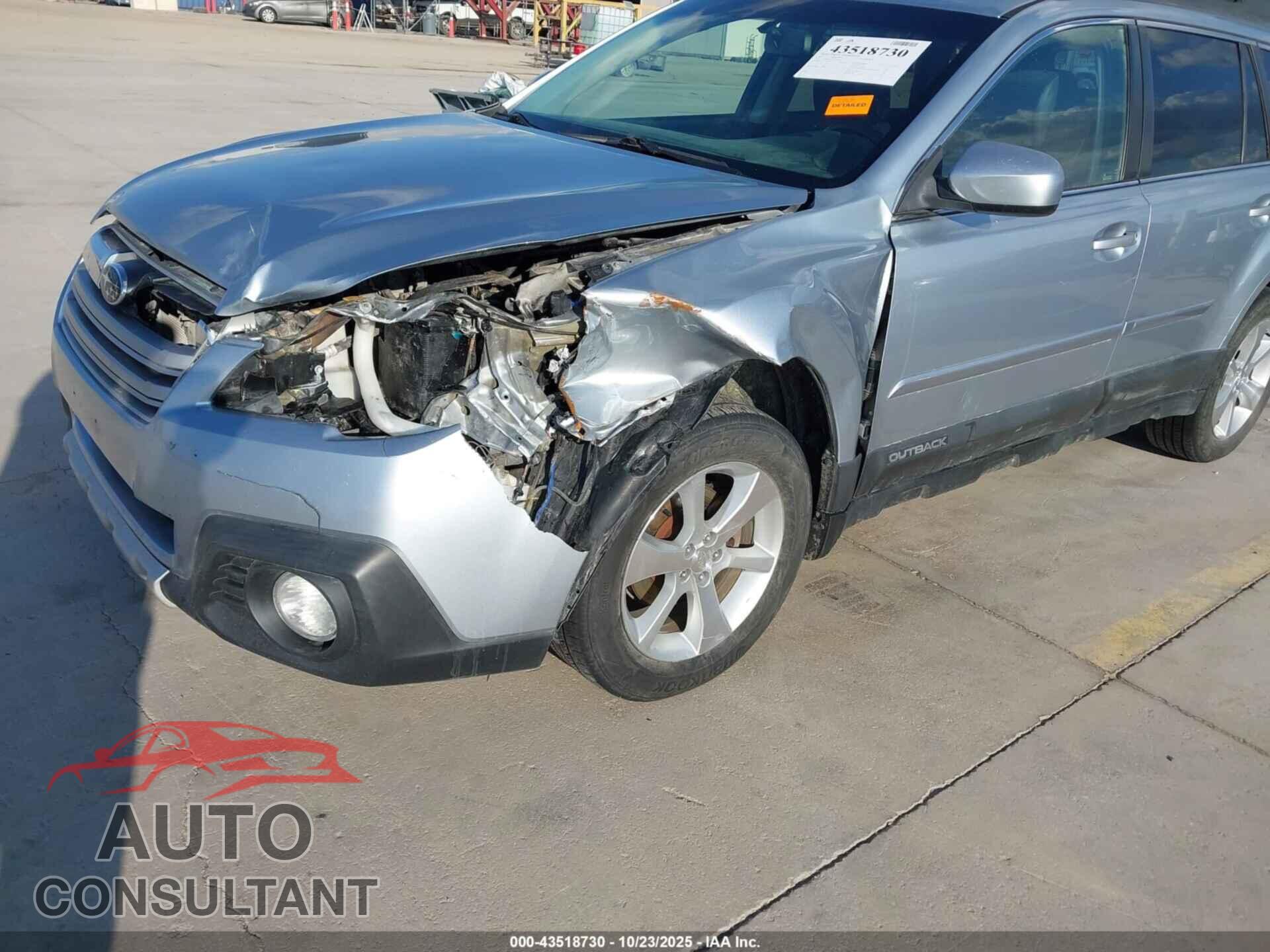 SUBARU OUTBACK 2014 - 4S4BRCLC8E3215861