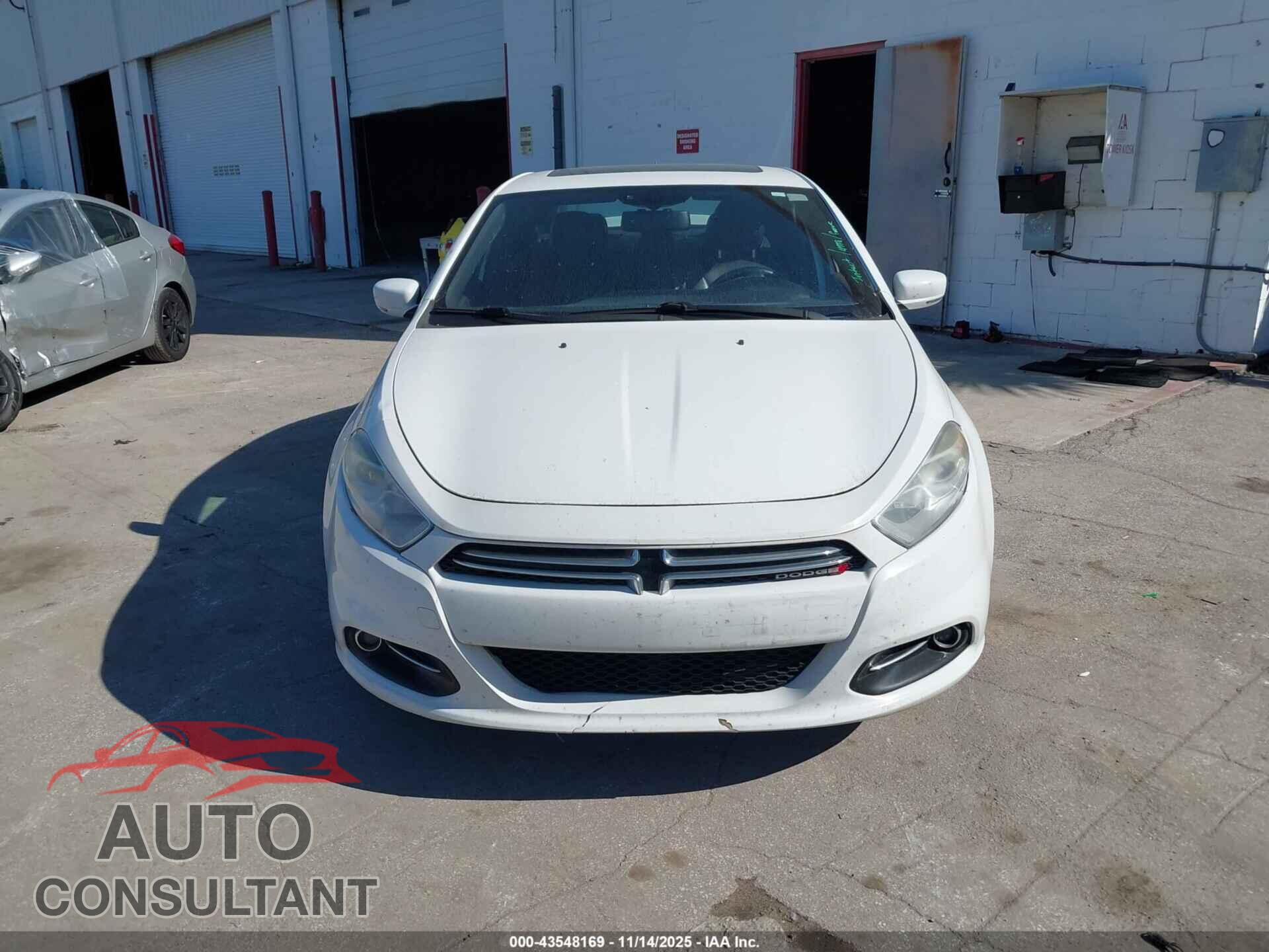 DODGE DART 2013 - 1C3CDFCA8DD111083