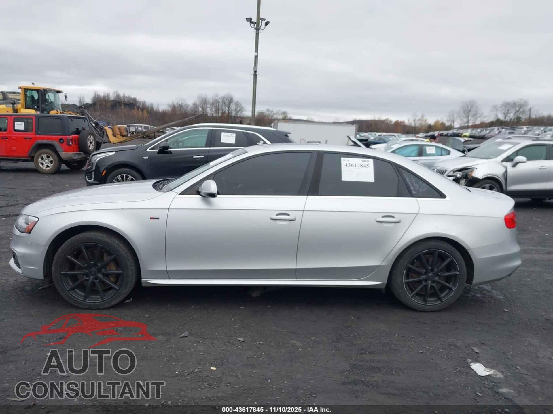 AUDI A4 2014 - WAUKFBFLXEA074660