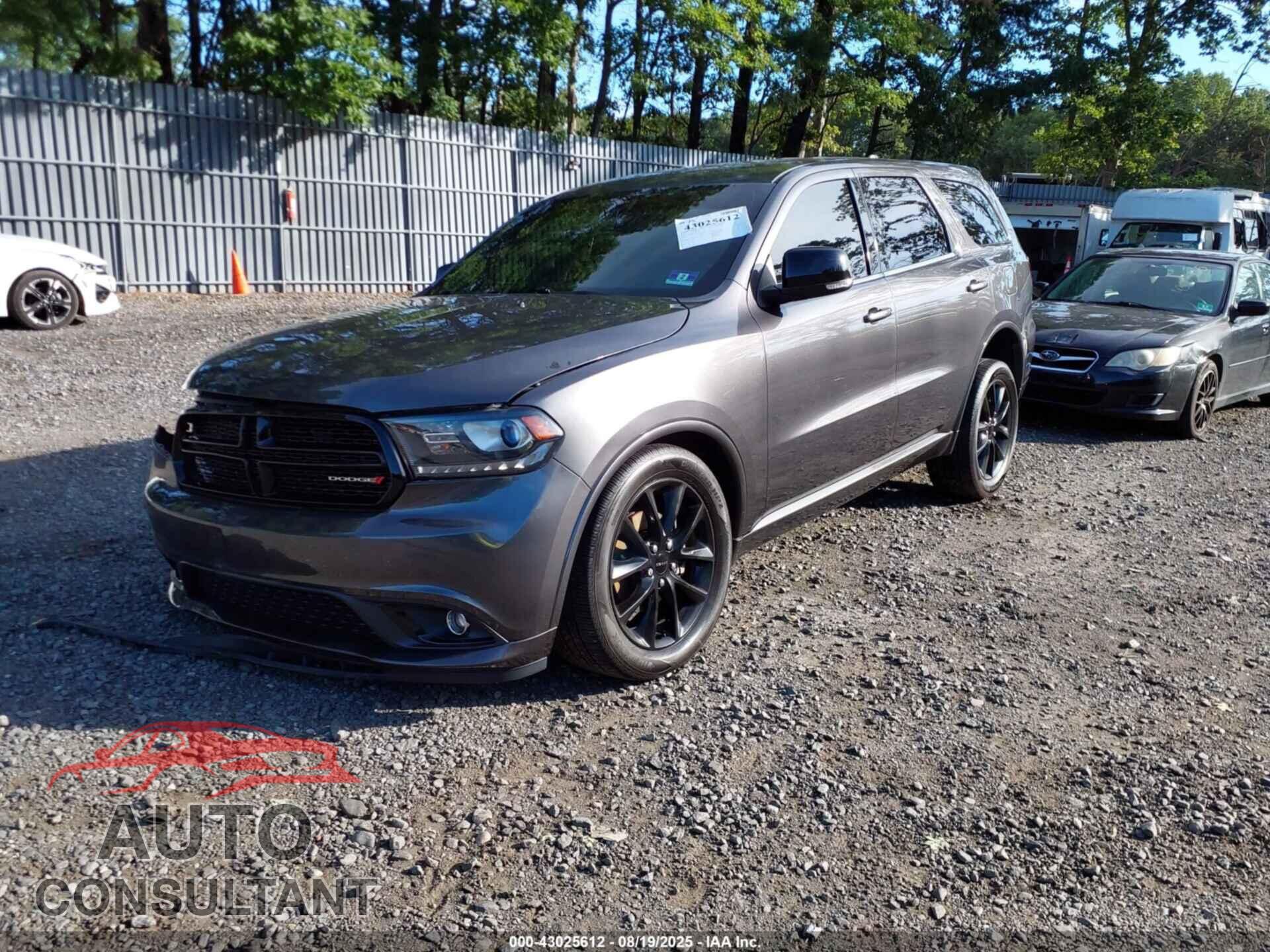 DODGE DURANGO 2018 - 1C4RDJDG0JC307578