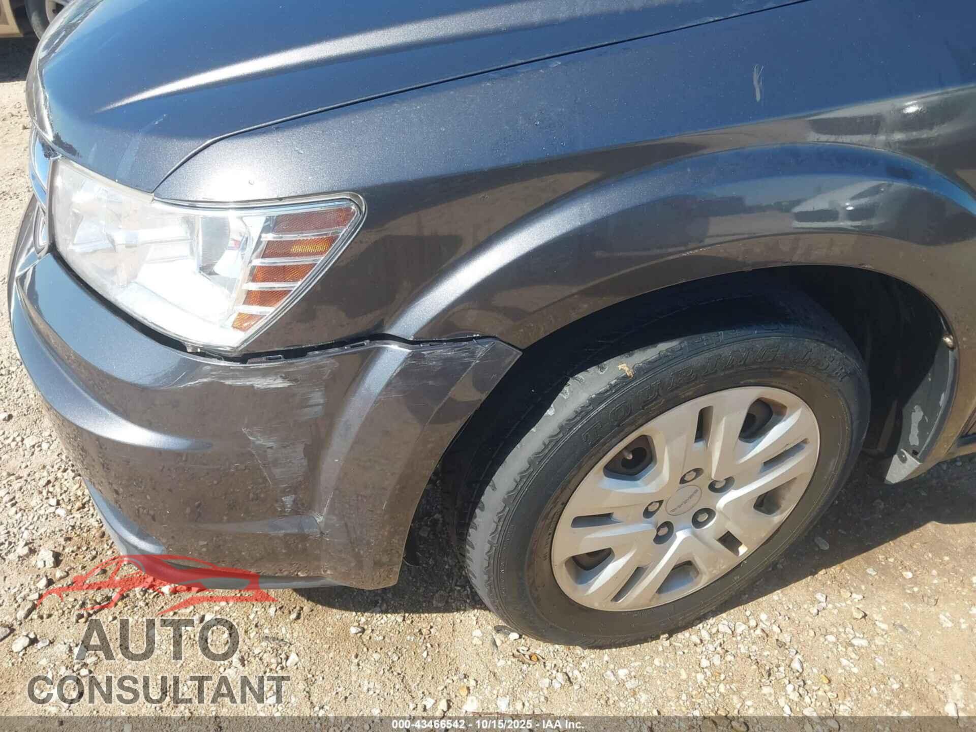 DODGE JOURNEY 2015 - 3C4PDCAB7FT618397