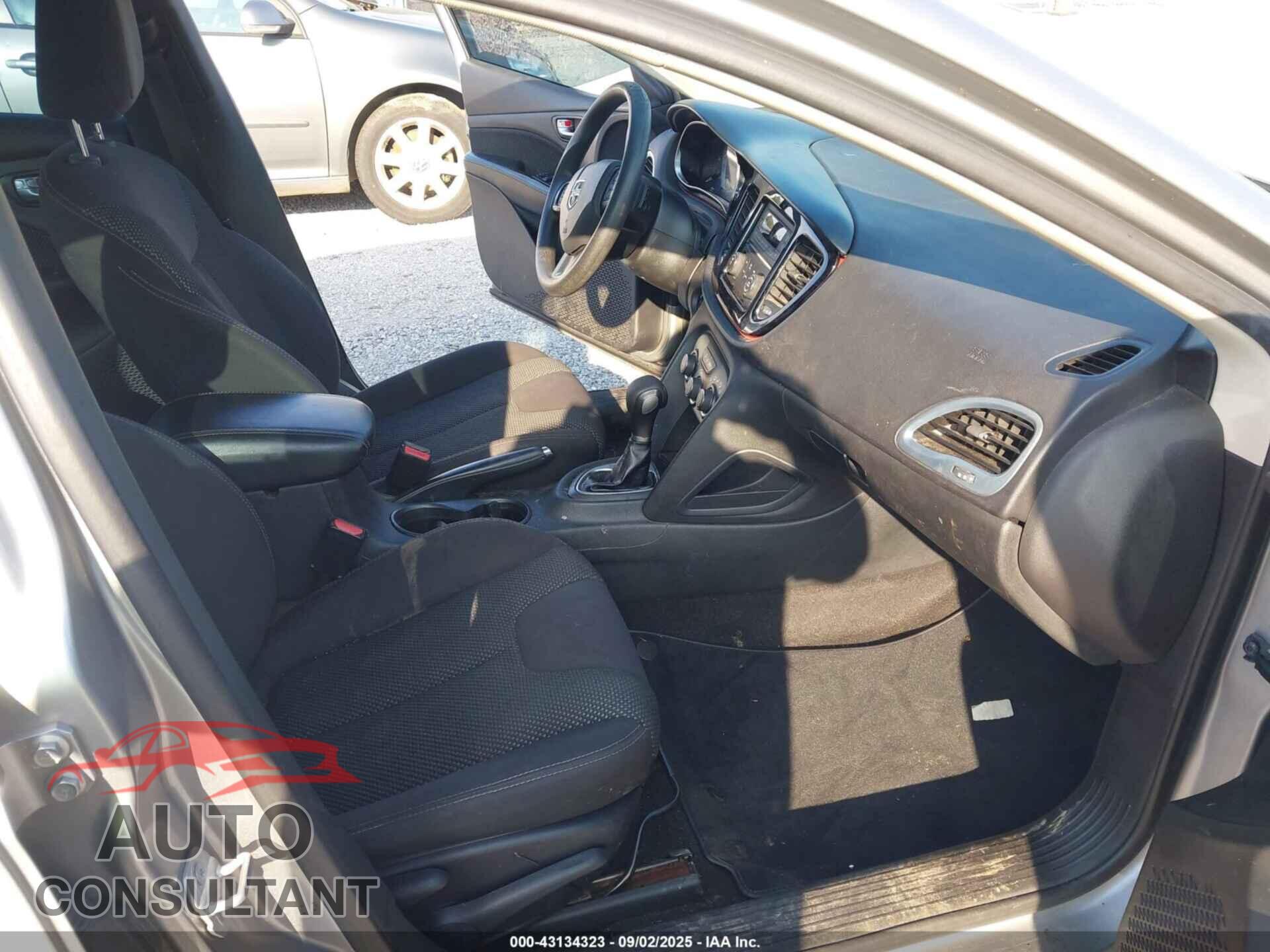 DODGE DART 2015 - 1C3CDFBBXFD251360