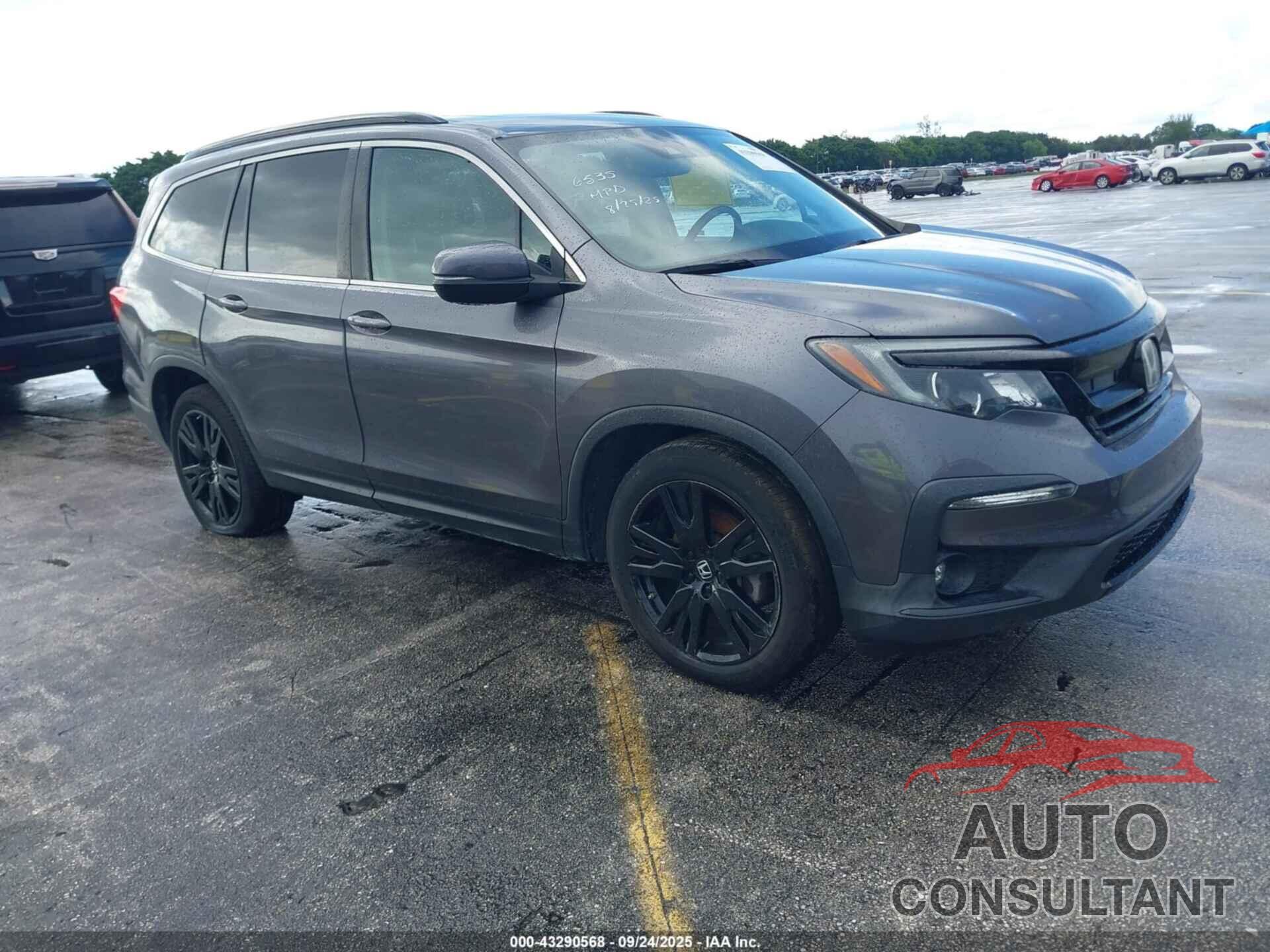 HONDA PILOT 2021 - 5FNYF5H23MB036535