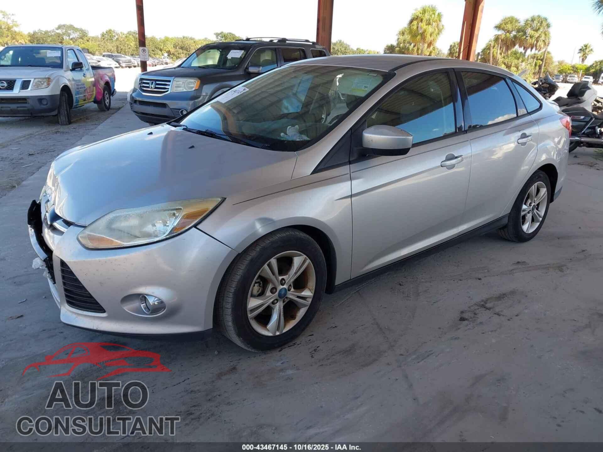FORD FOCUS 2012 - 1FAHP3F29CL462607