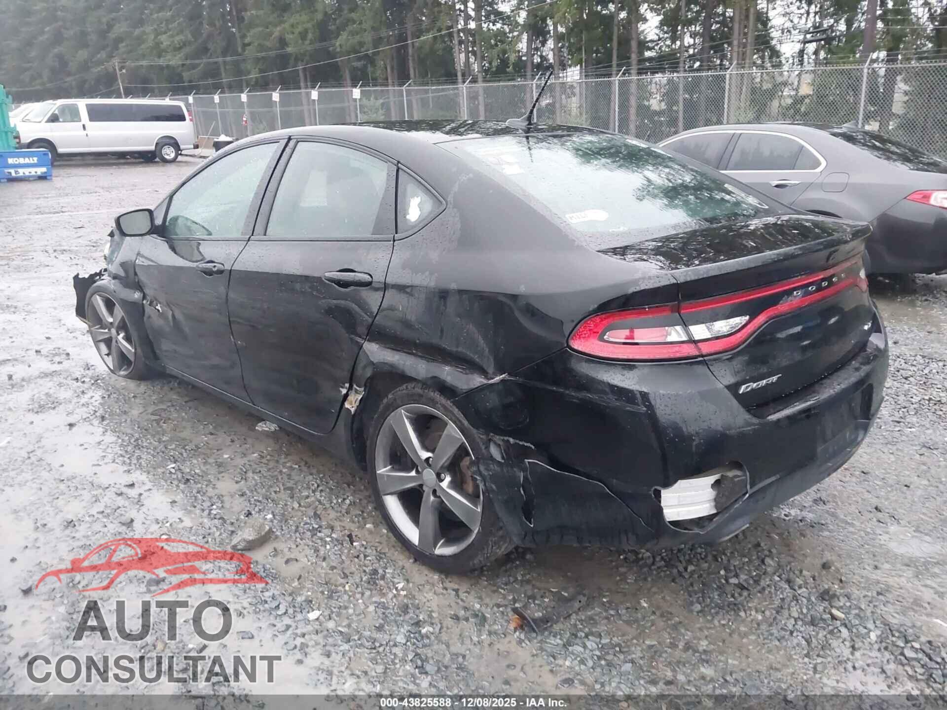 DODGE DART 2016 - 1C3CDFEB9GD644764