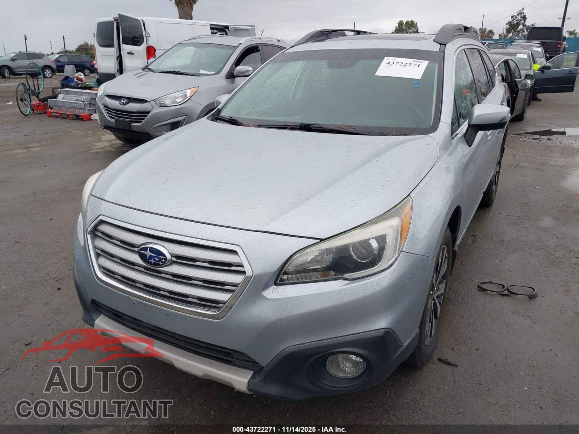 SUBARU OUTBACK 2016 - 4S4BSENC1G3247776
