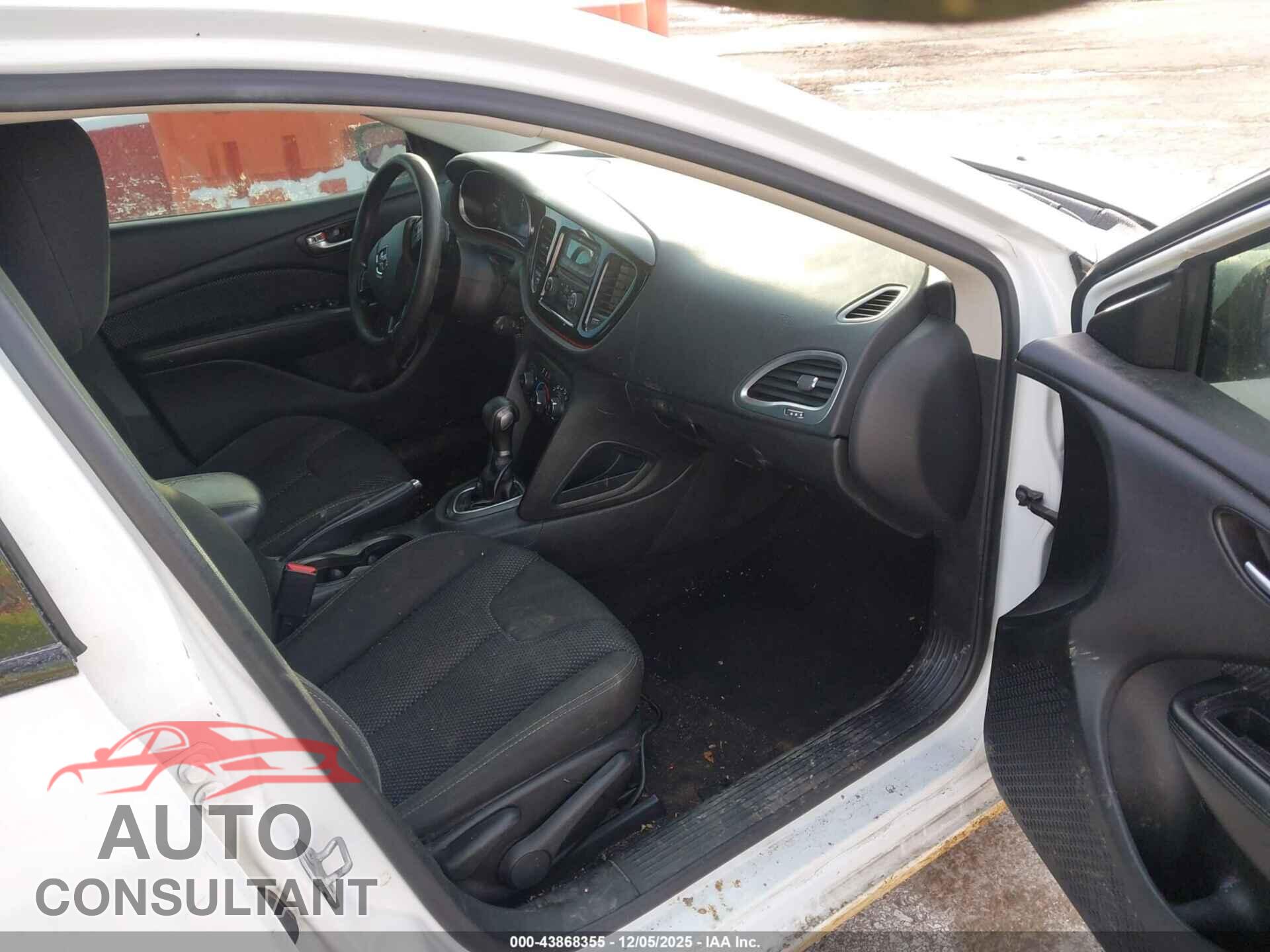 DODGE DART 2016 - 1C3CDFBB7GD766477