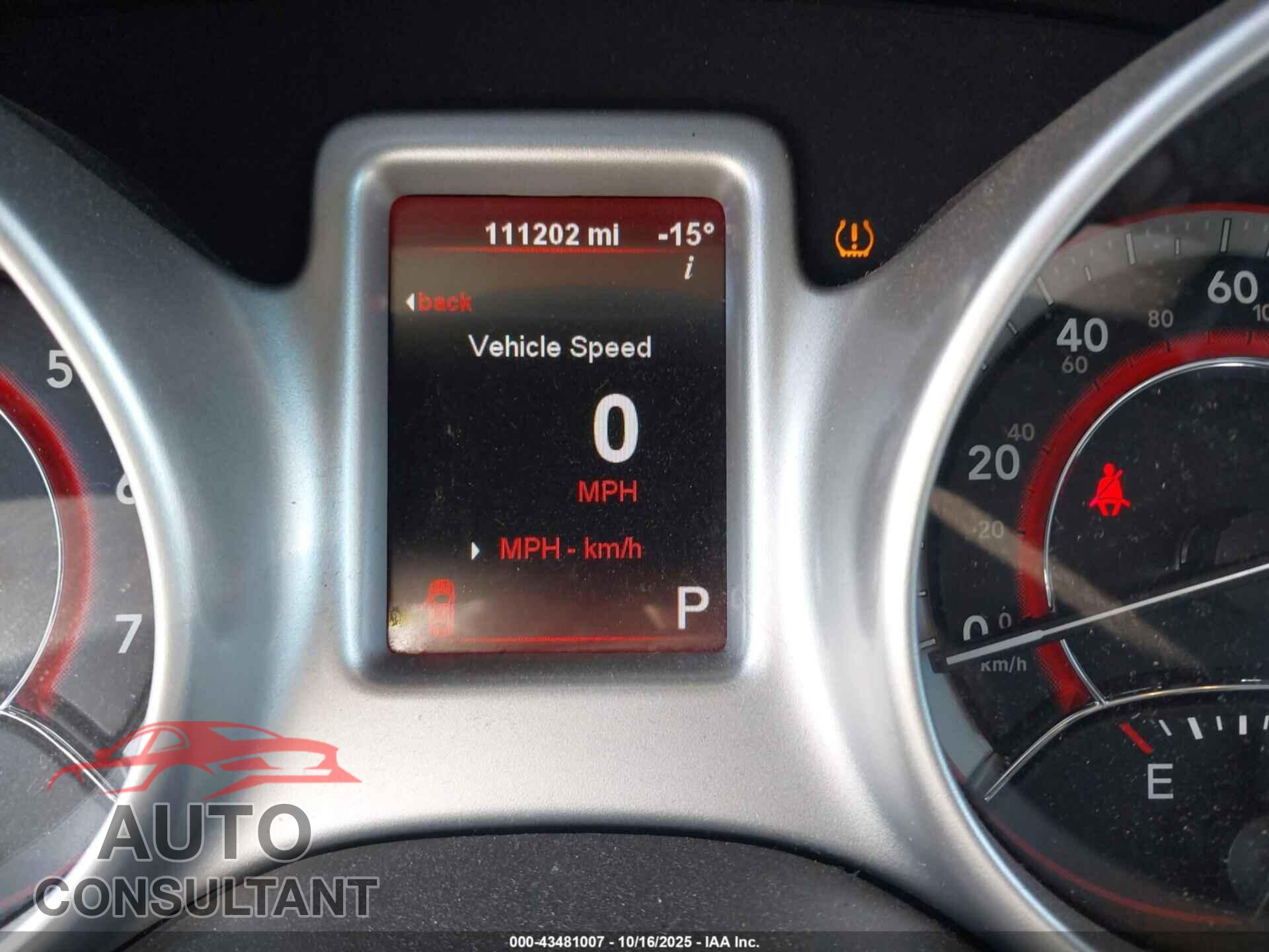 DODGE JOURNEY 2012 - 3C4PDDBG3CT300434
