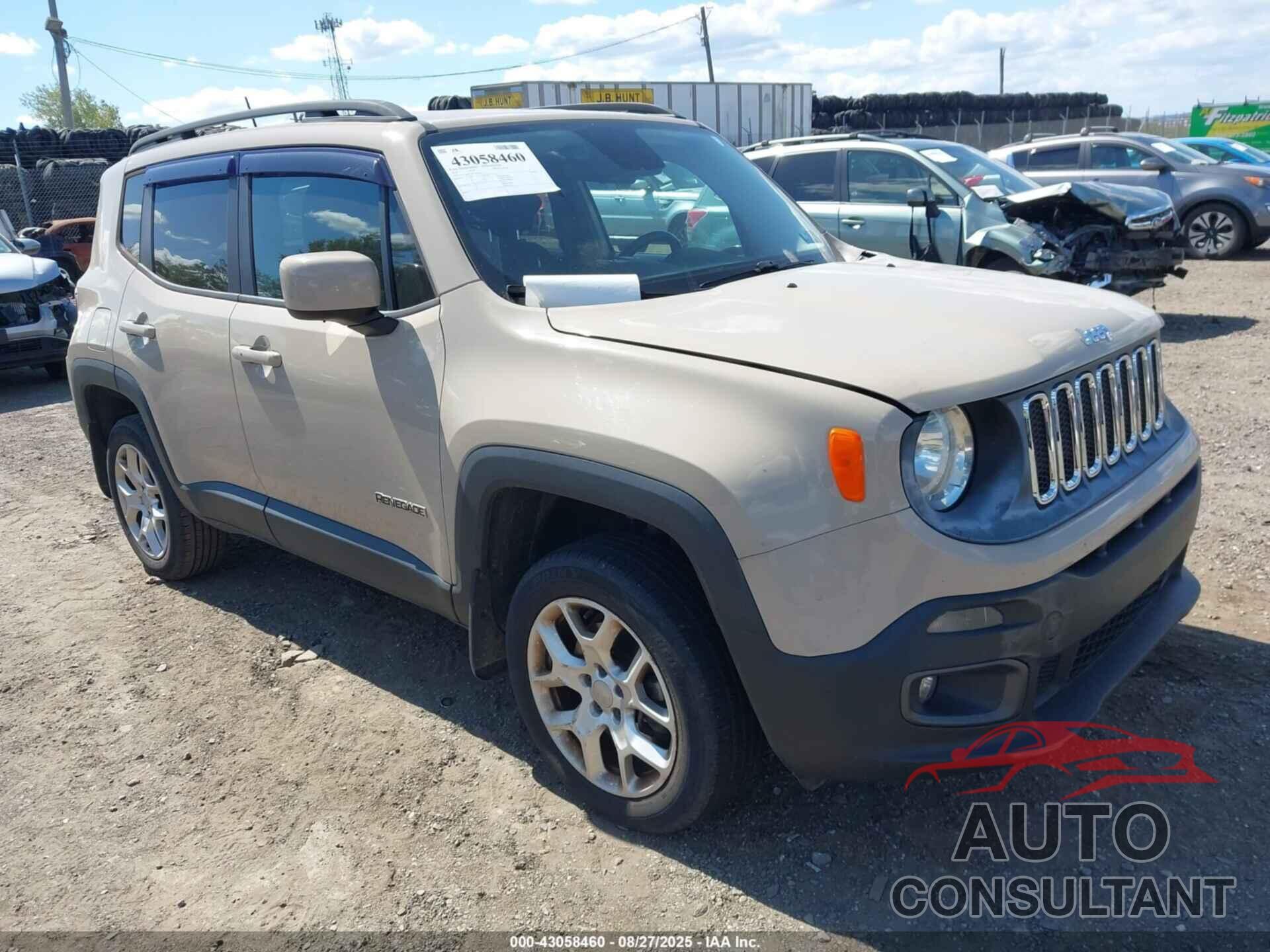 JEEP RENEGADE 2015 - ZACCJBBT5FPC20038