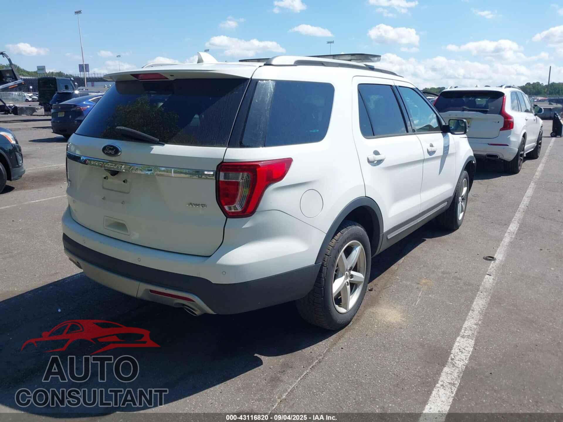 FORD EXPLORER 2017 - 1FM5K8D83HGA65731
