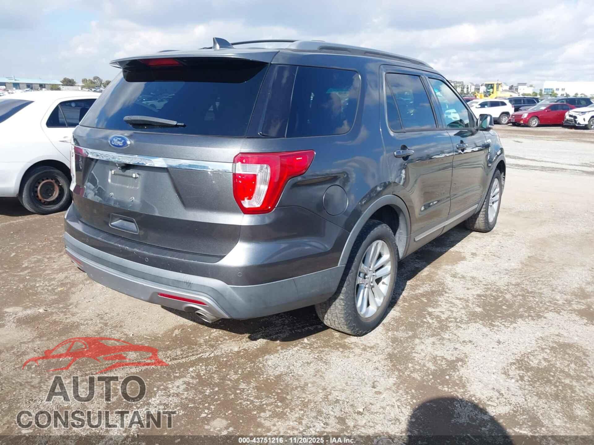 FORD EXPLORER 2017 - 1FM5K7D85HGA43577