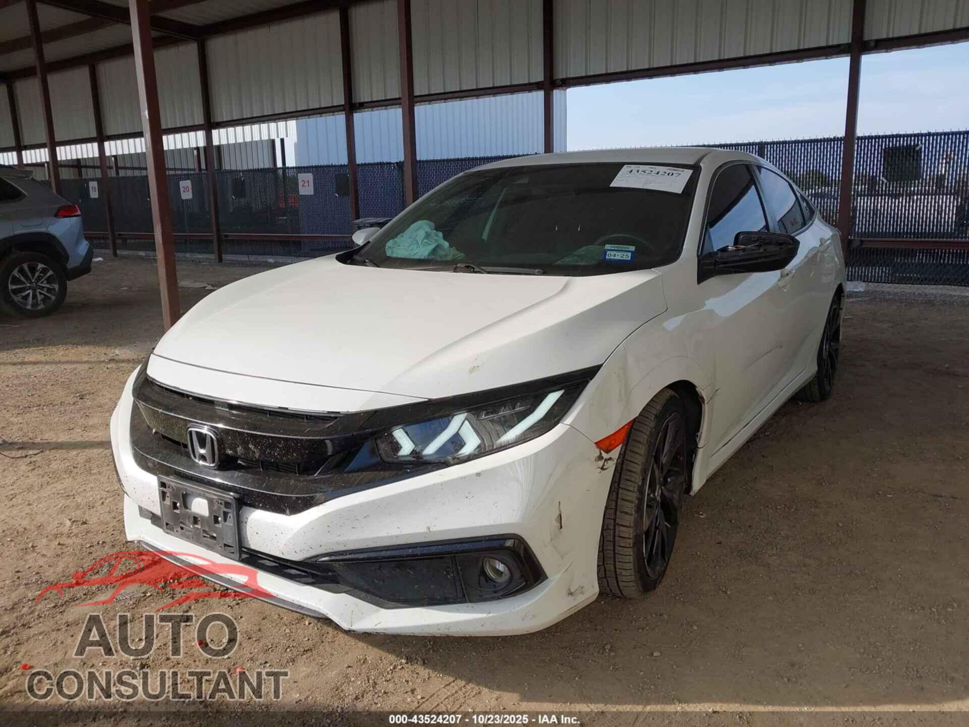 HONDA CIVIC 2021 - 2HGFC2F8XMH552263