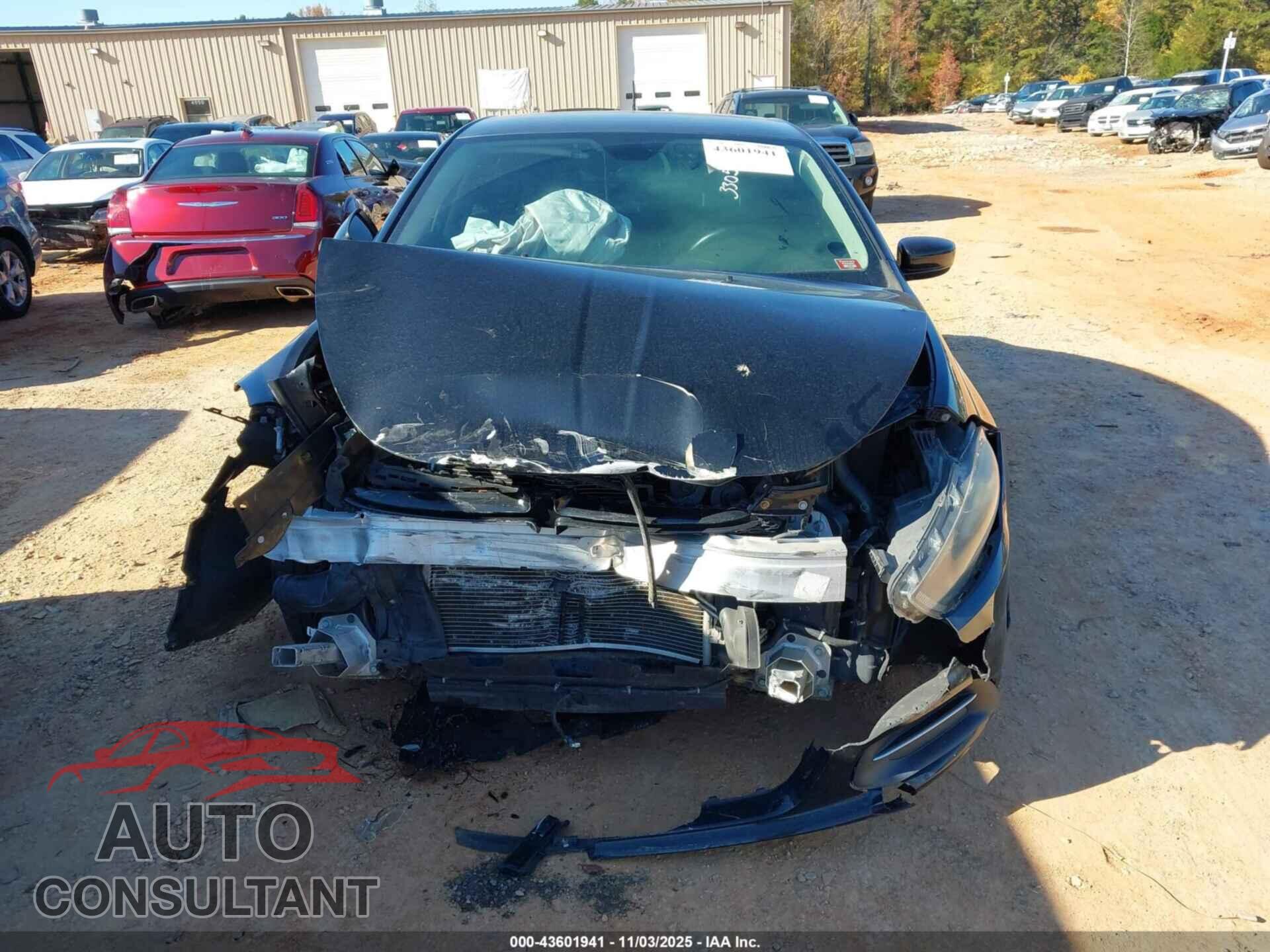 DODGE DART 2015 - 1C3CDFBB2FD330506