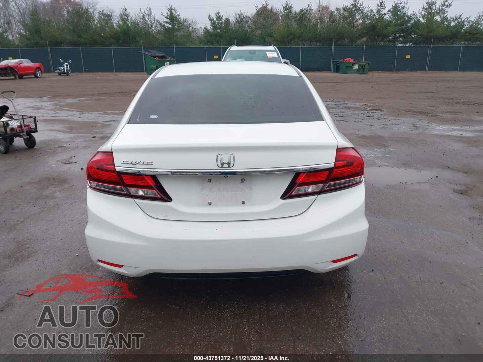 HONDA CIVIC 2013 - 19XFB2F84DE085337