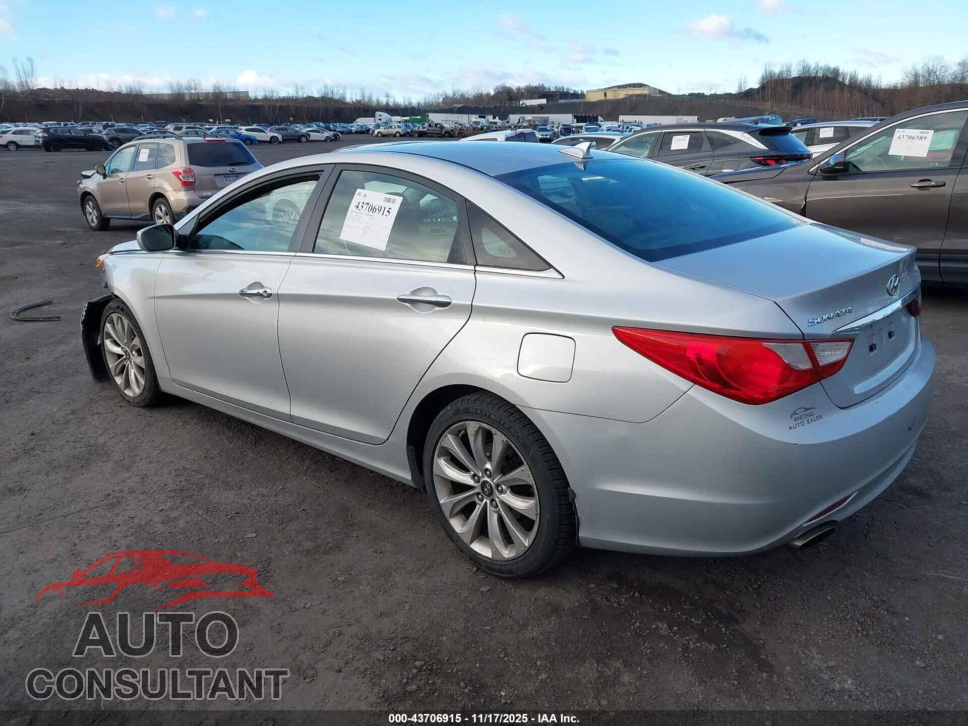 HYUNDAI SONATA 2012 - 5NPEC4AB1CH388920