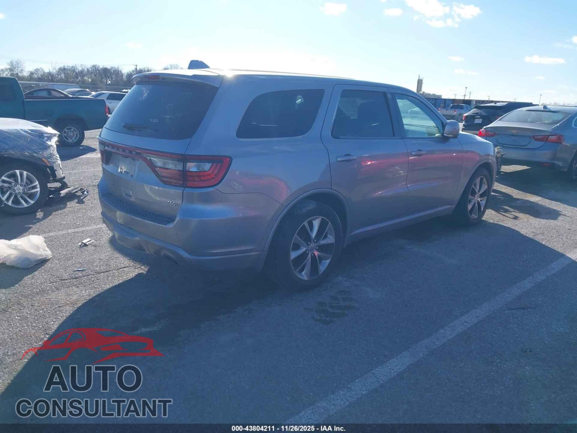 DODGE DURANGO 2015 - 1C4SDJCT8FC764369