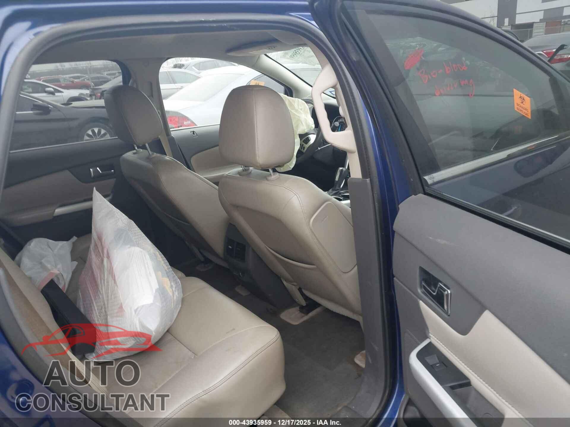 FORD EDGE 2013 - 2FMDK3KC2DBB63110