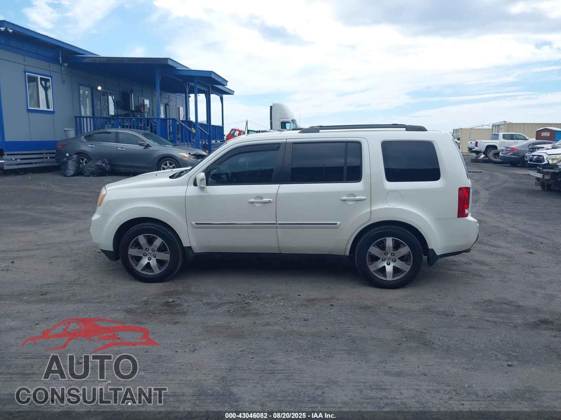 HONDA PILOT 2013 - 5FNYF4H95DB077773