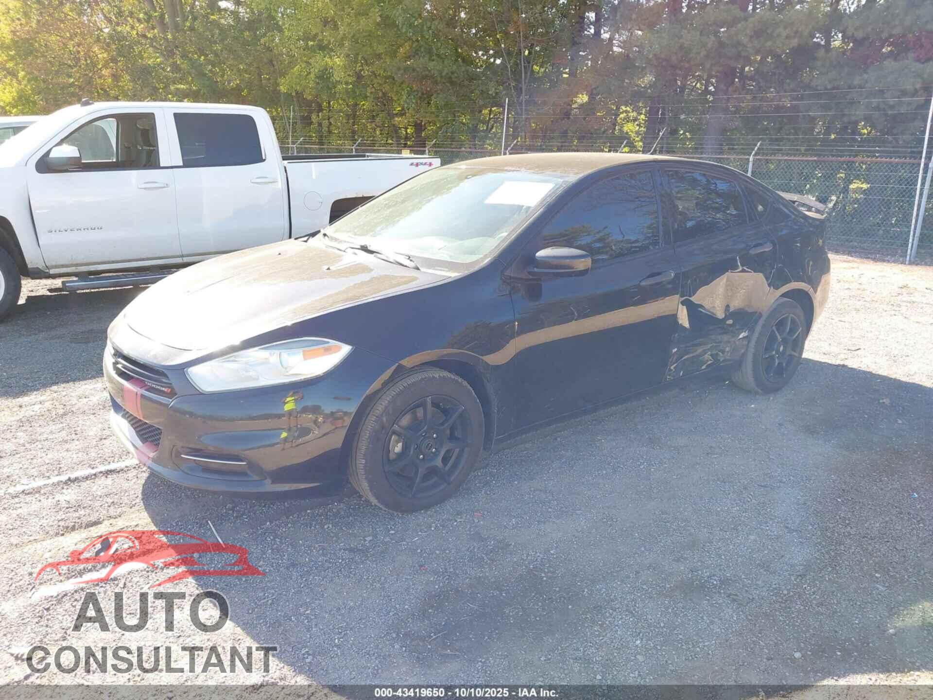 DODGE DART 2013 - 1C3CDFAA8DD338292