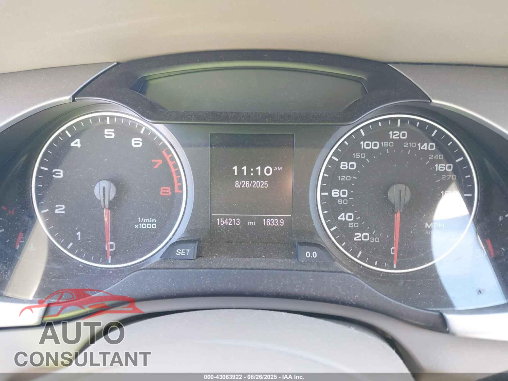 AUDI A4 2012 - WAUWFAFLXCA059584