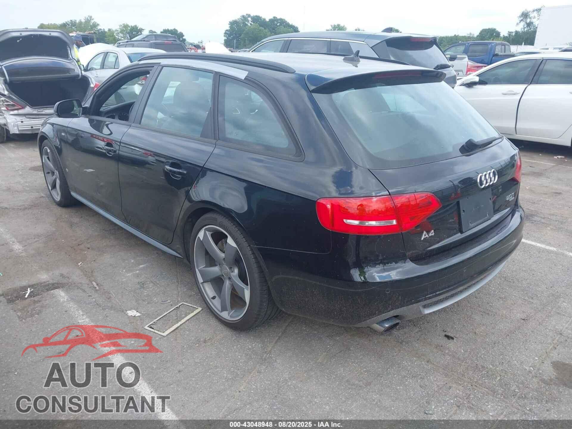 AUDI A4 2012 - WAU4FAFL0CA054207