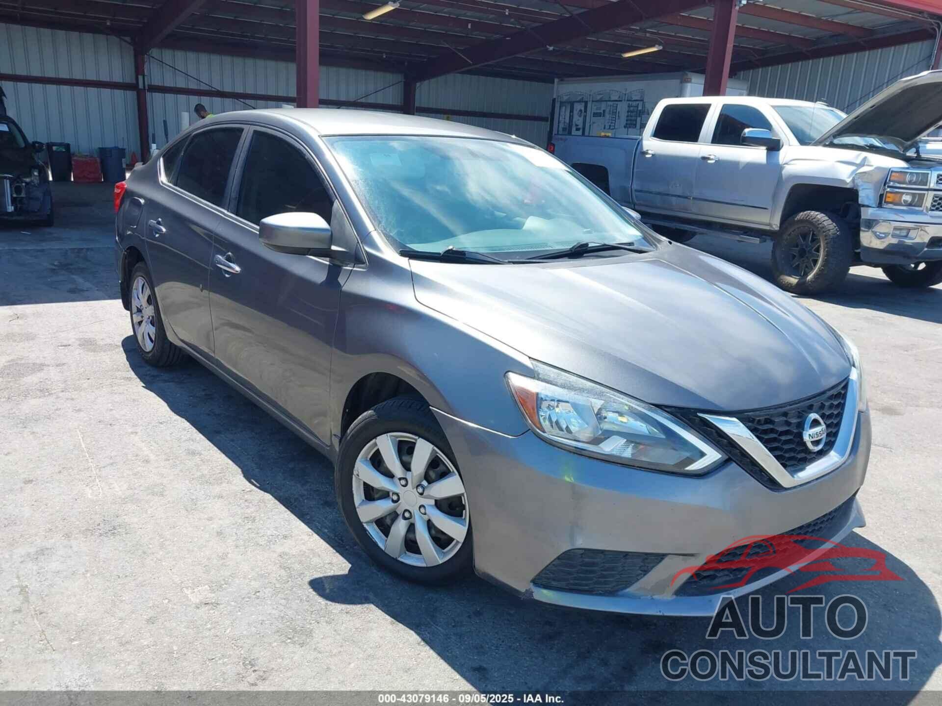 NISSAN SENTRA 2017 - 3N1AB7AP5HL674634