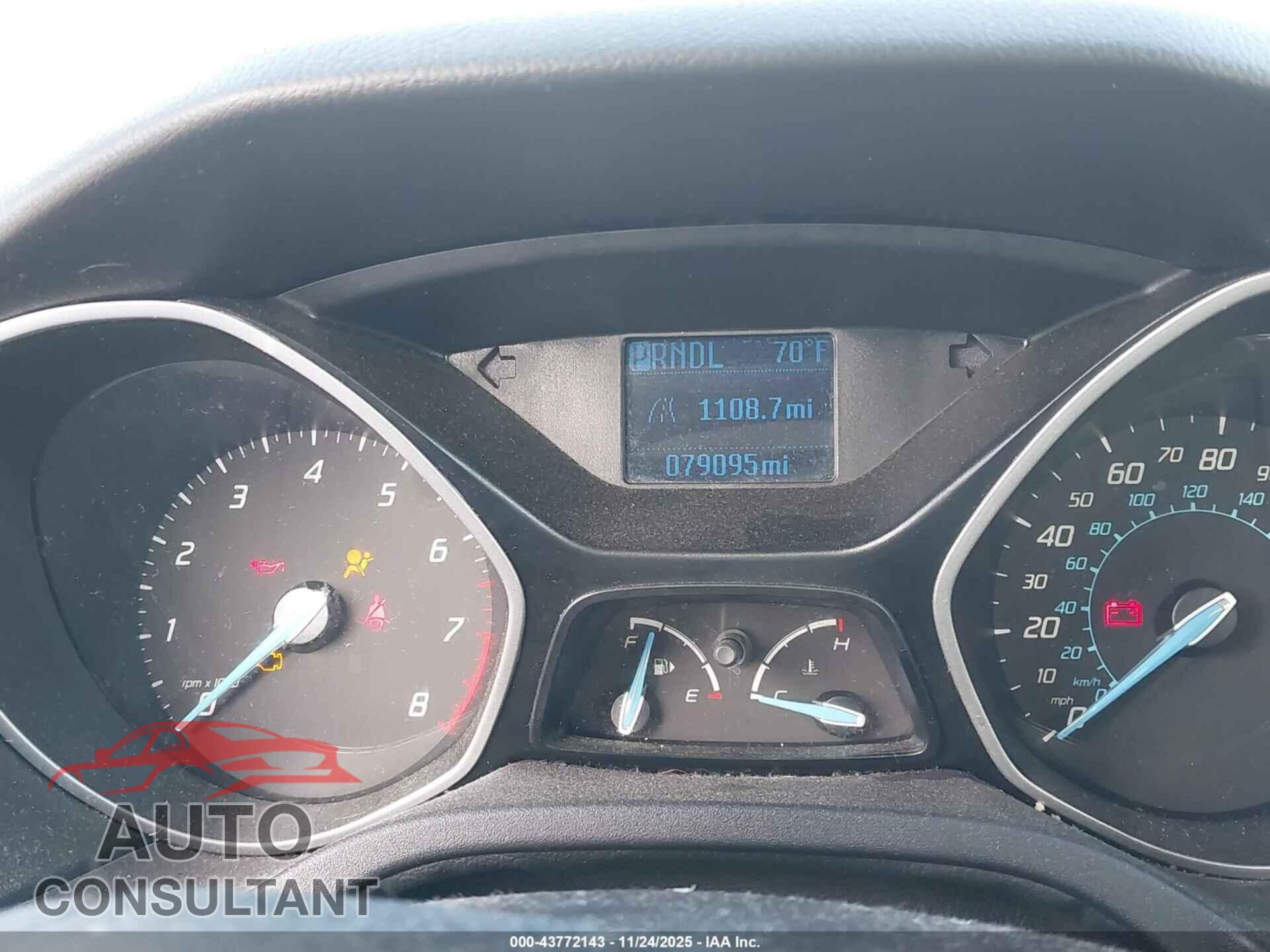FORD FOCUS 2012 - 1FAHP3E27CL268563