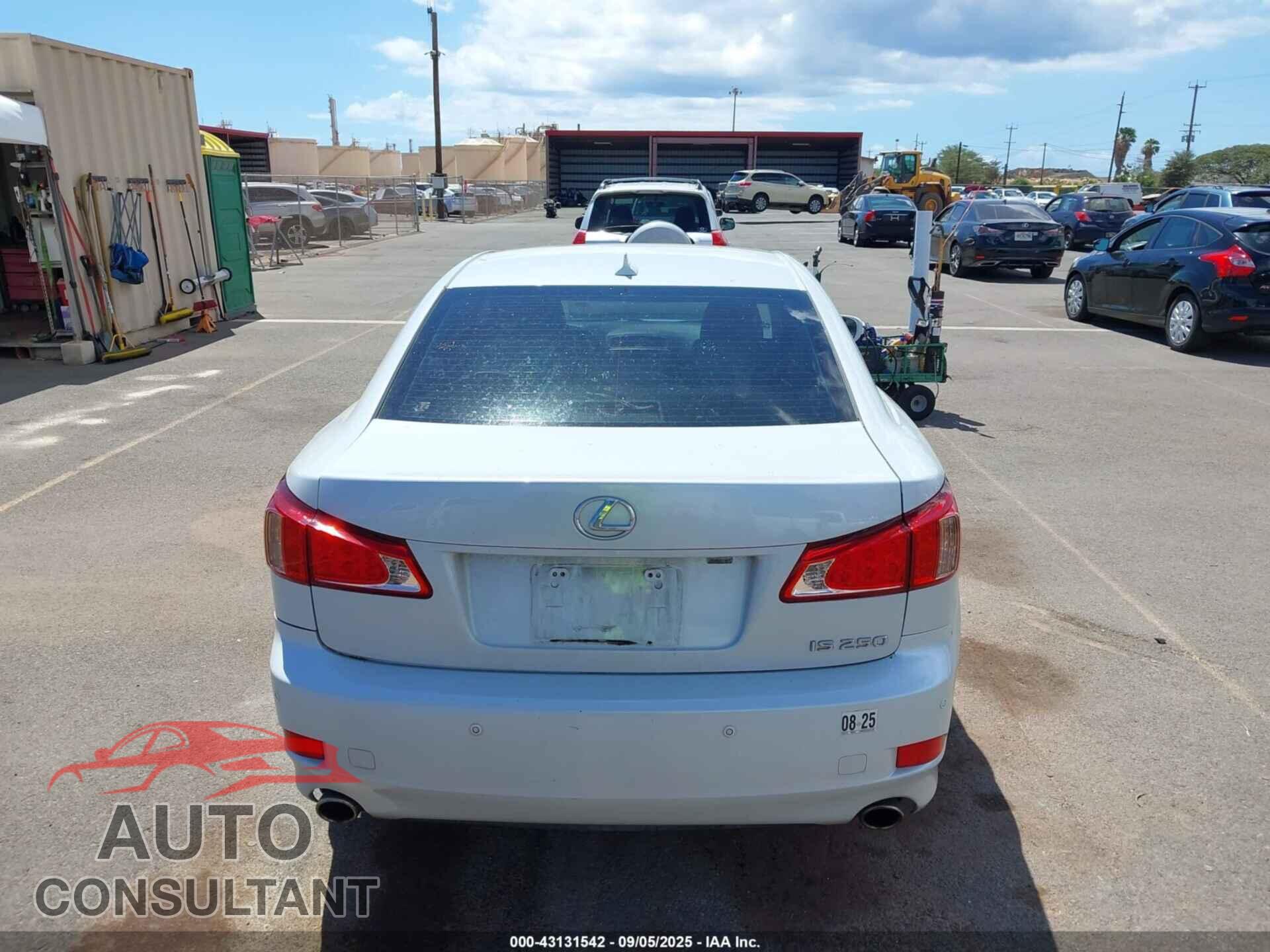 LEXUS IS 250 2011 - JTHBF5C21B5154190