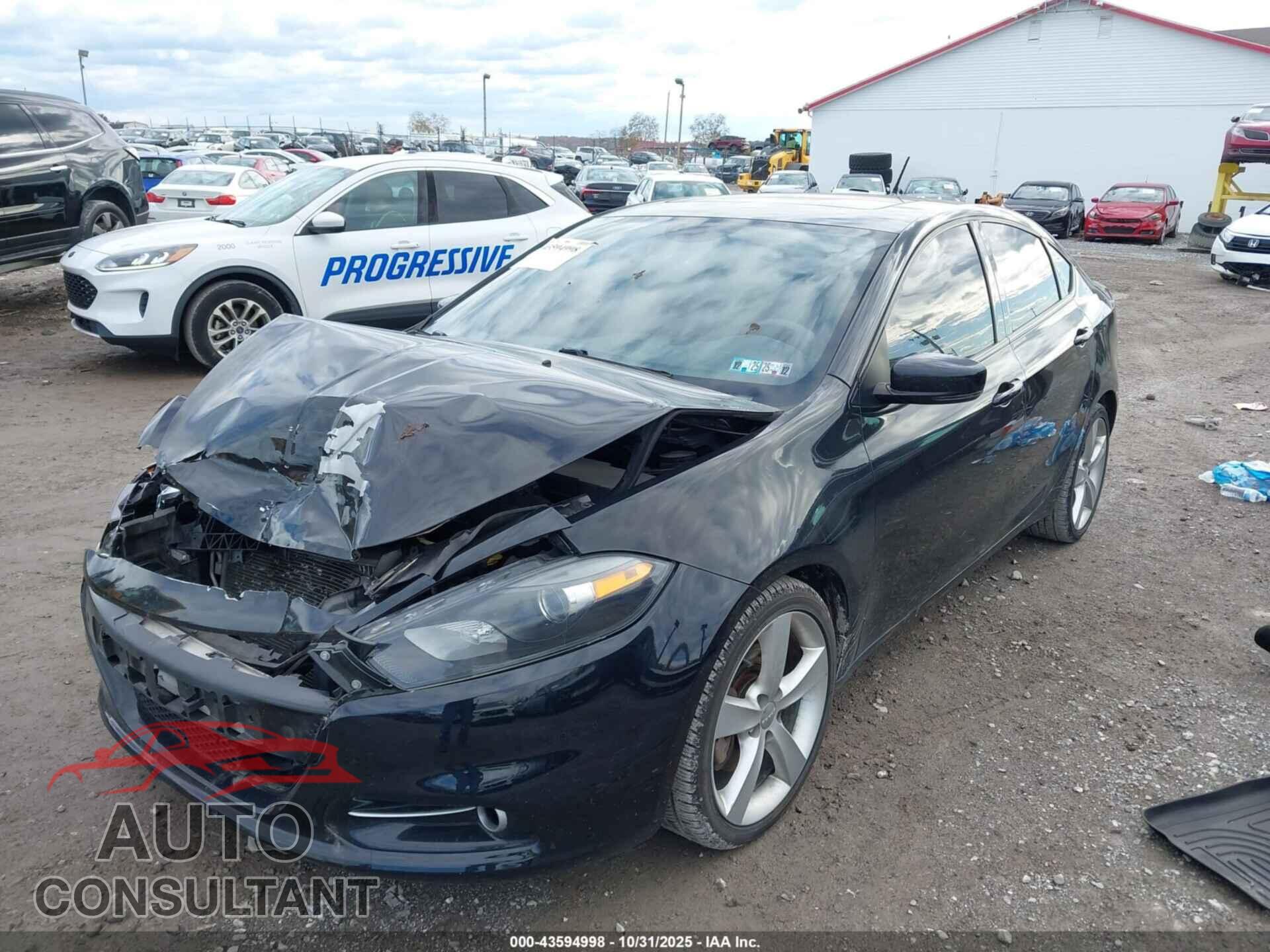 DODGE DART 2015 - 1C3CDFEB9FD266251