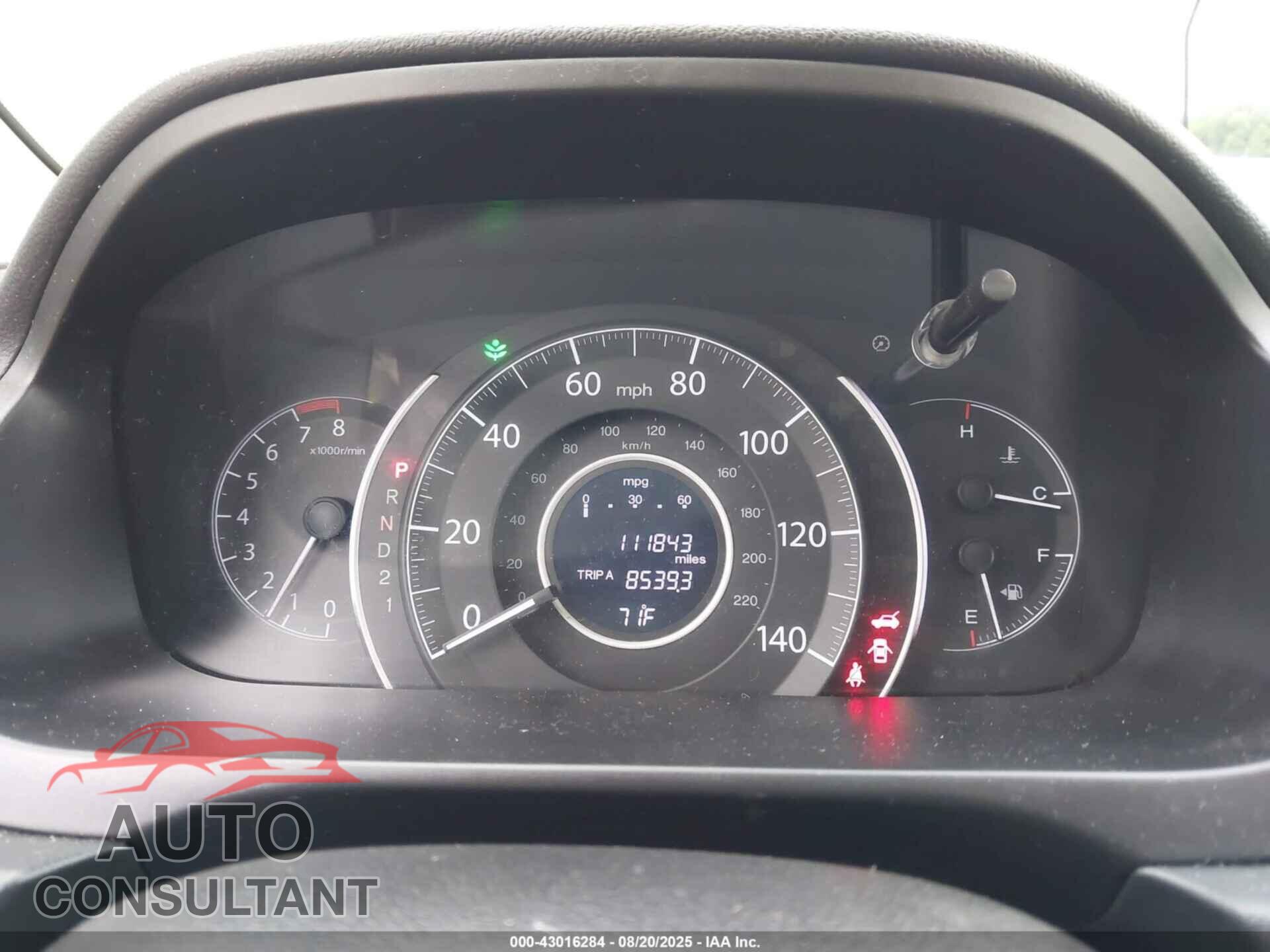 HONDA CR-V 2014 - 2HKRM4H7XEH716211