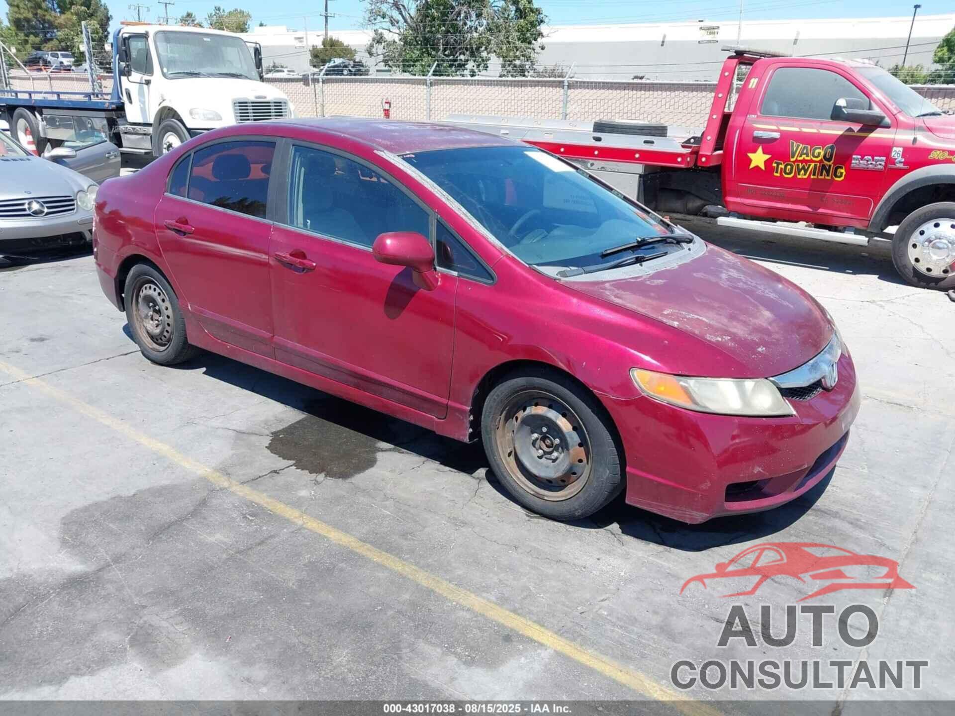 HONDA CIVIC 2009 - 19XFA16599E001023