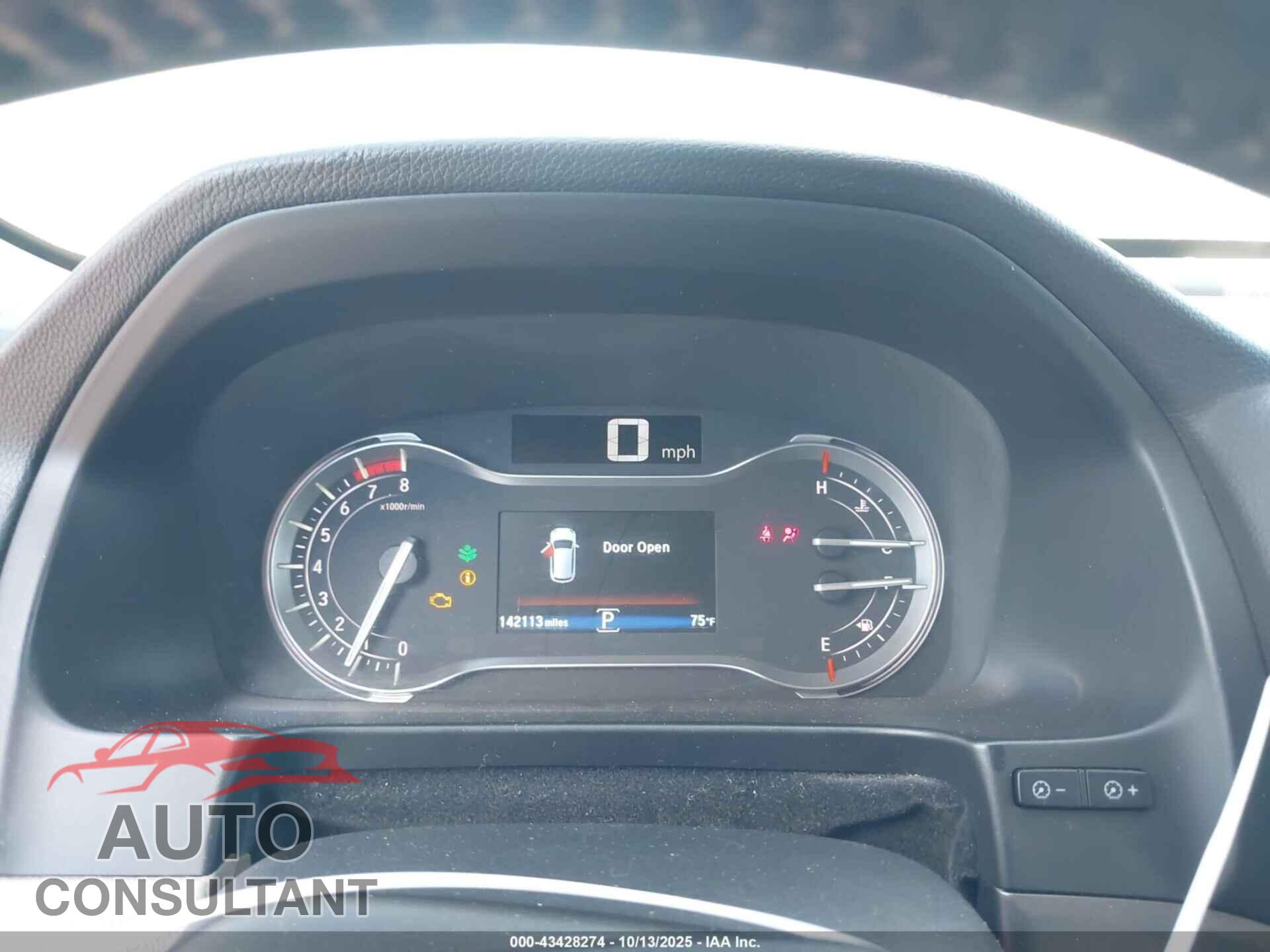 HONDA PILOT 2017 - 5FNYF5H76HB027541
