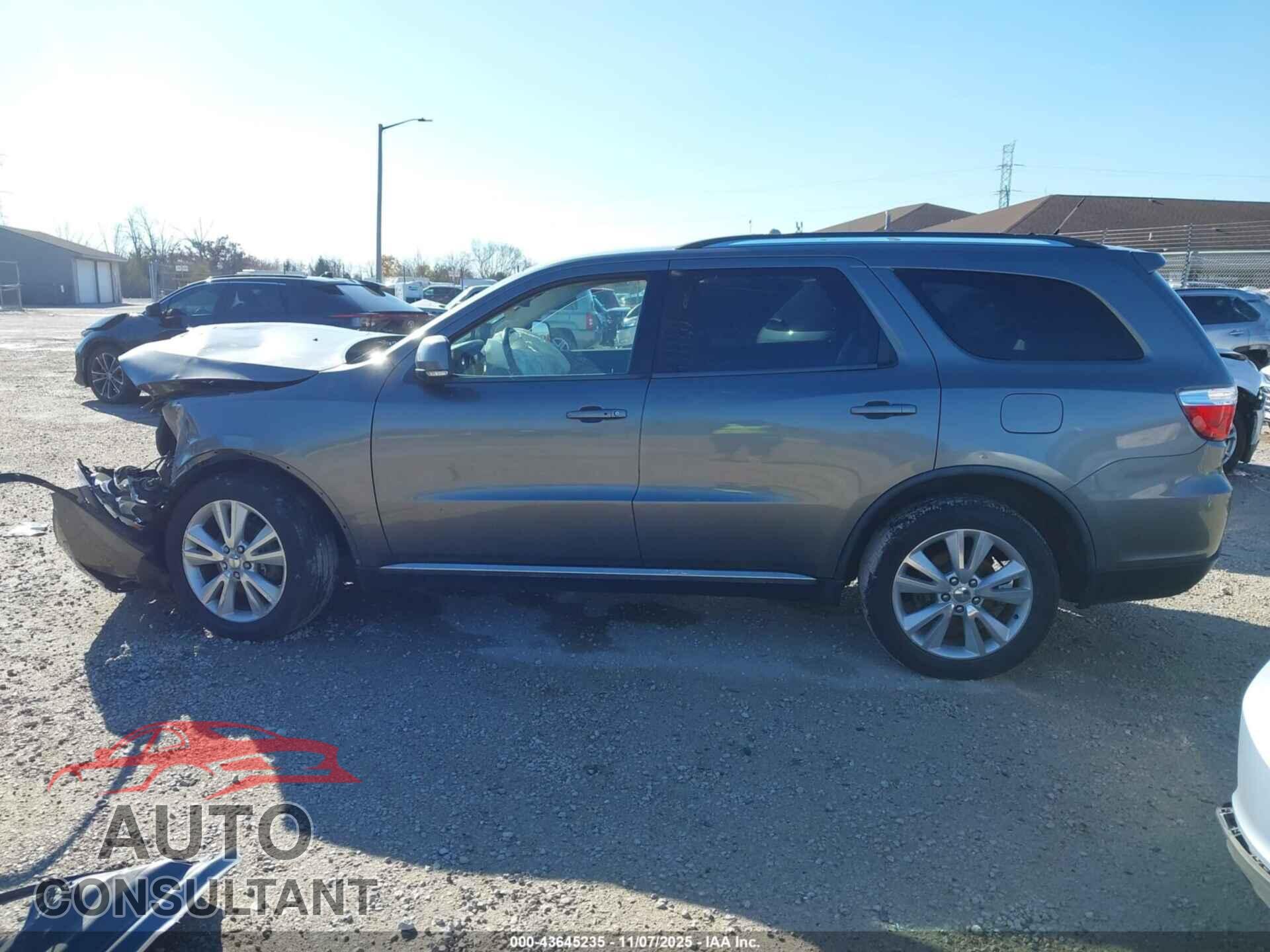 DODGE DURANGO 2012 - 1C4RDJDG5CC108366