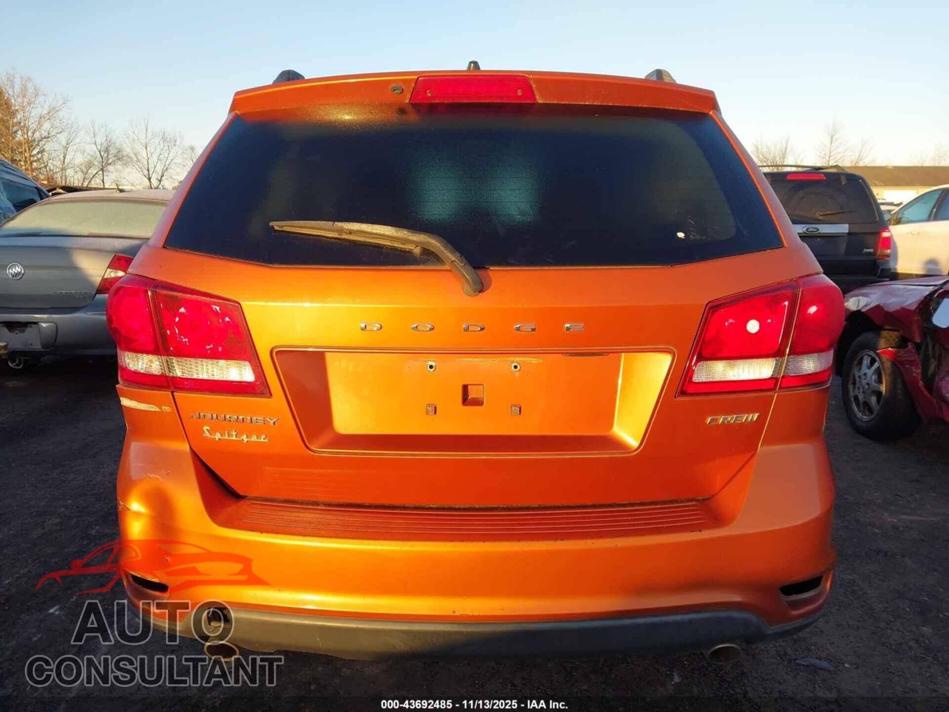 DODGE JOURNEY 2011 - 3D4PG3FG9BT552170
