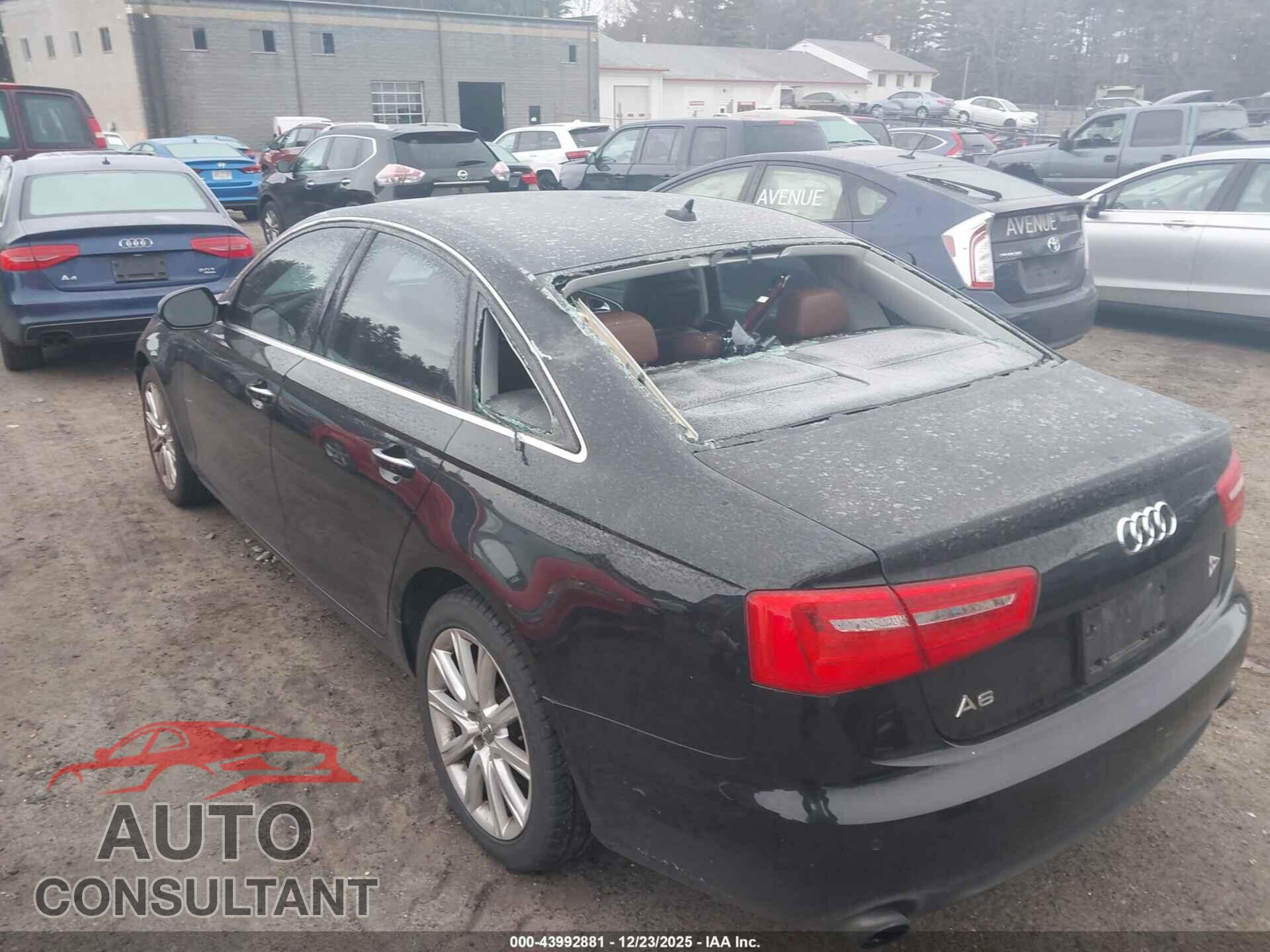AUDI A6 2013 - WAUDFAFC0DN039555