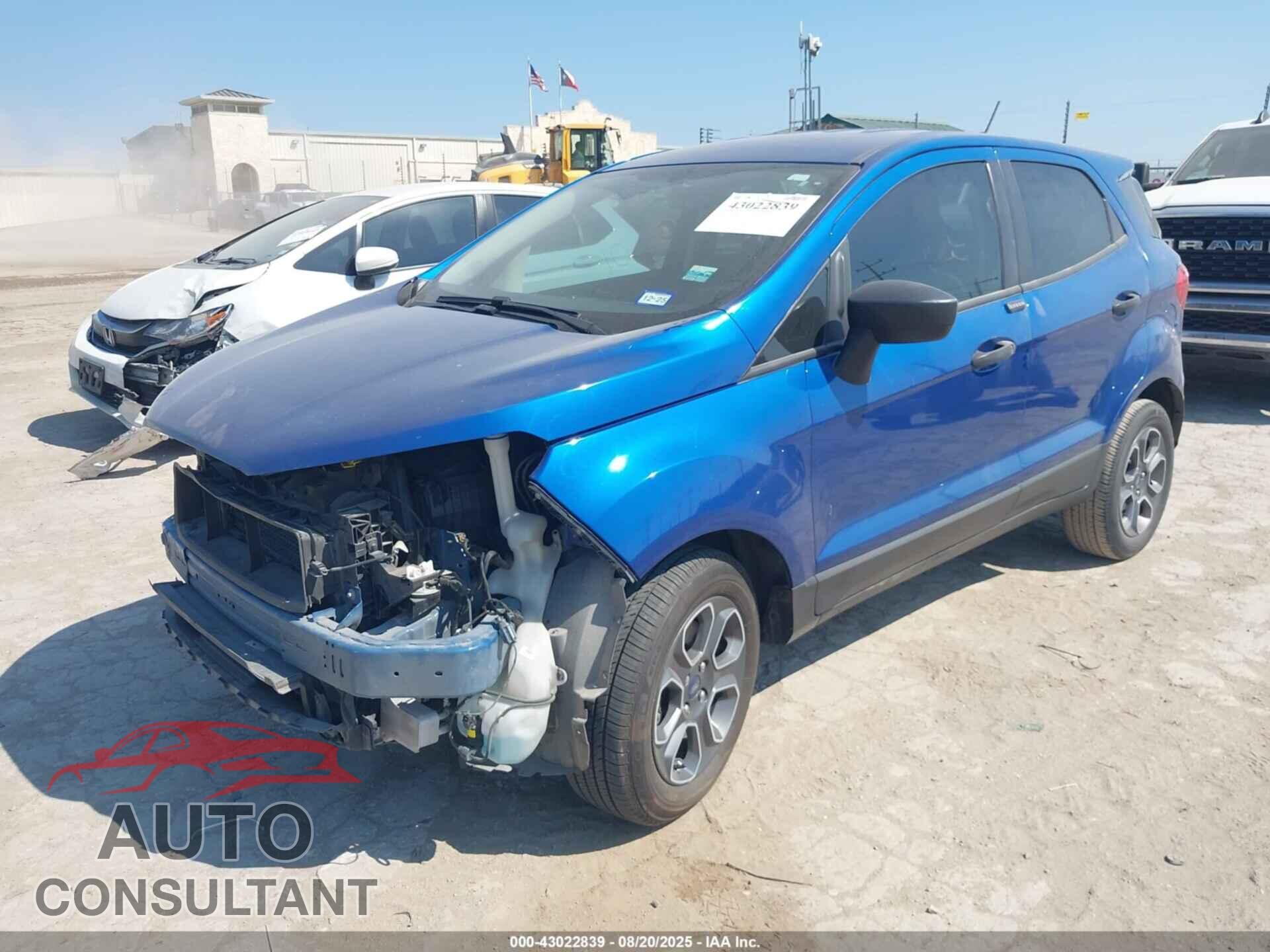 FORD ECOSPORT 2021 - MAJ3S2FE7MC398663