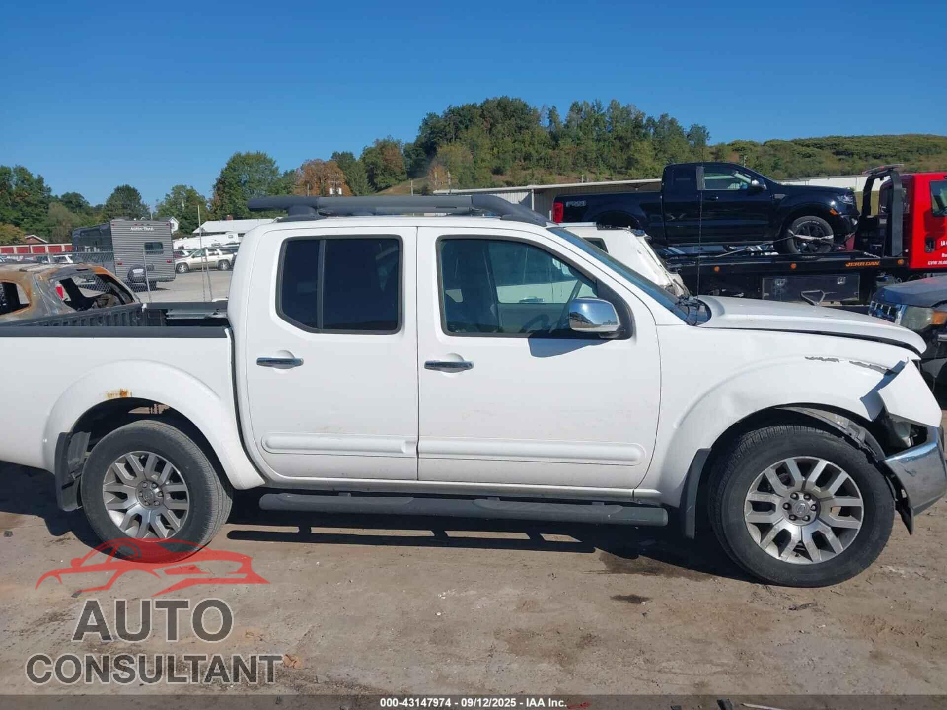 NISSAN FRONTIER 2012 - 1N6AD0EV8CC431246