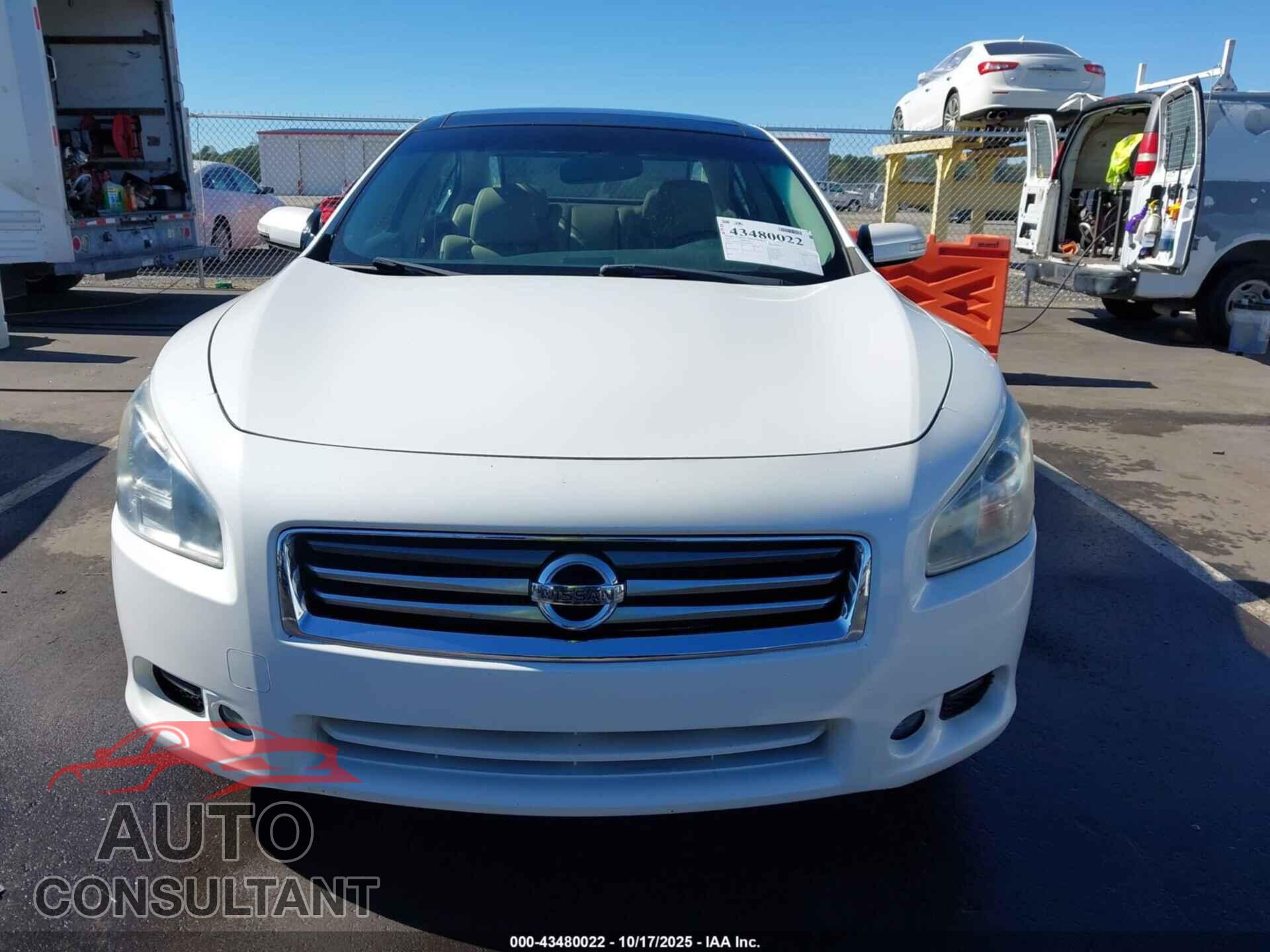 NISSAN MAXIMA 2012 - 1N4AA5AP5CC866053