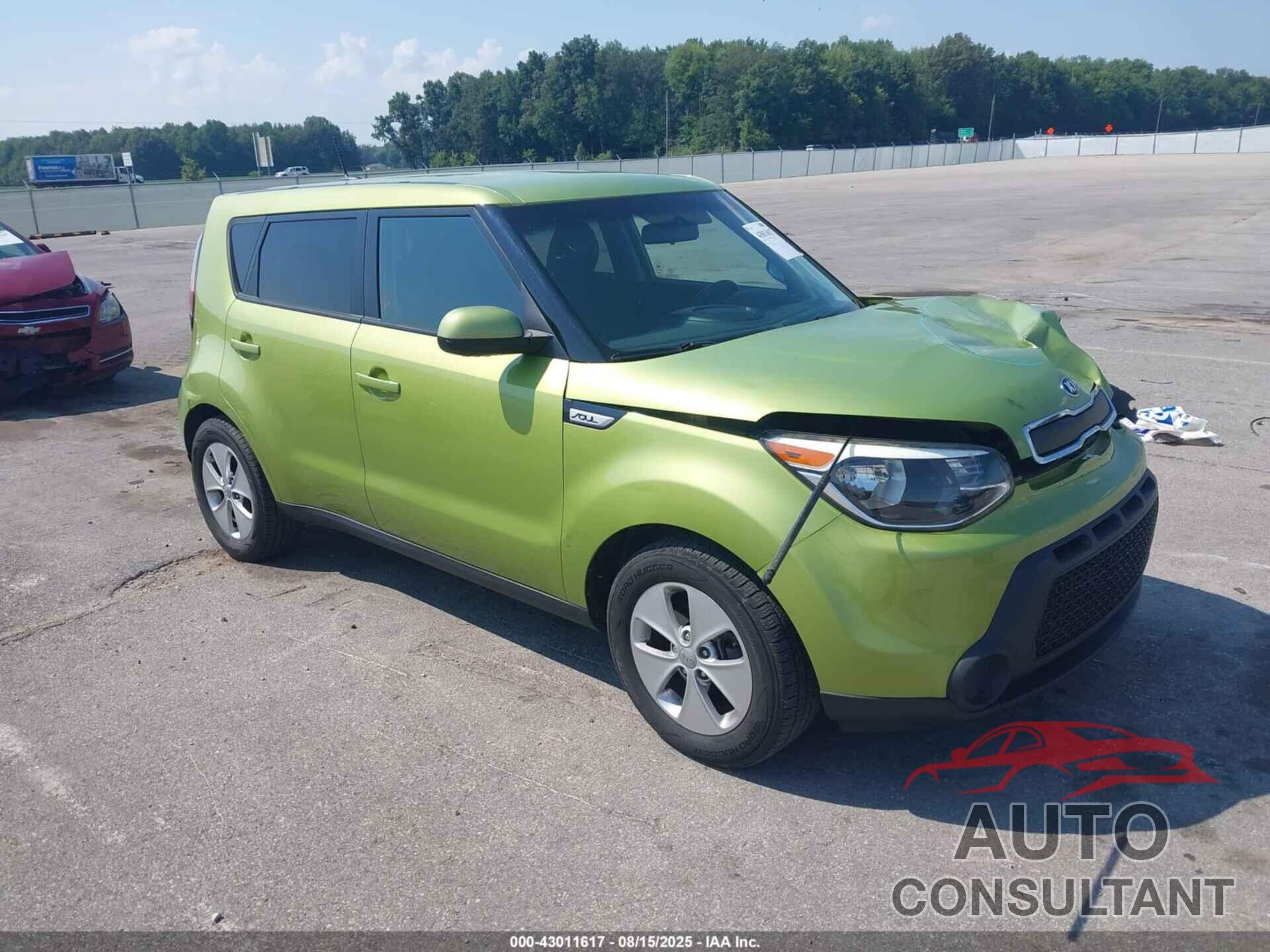 KIA SOUL 2015 - KNDJN2A24F7751832