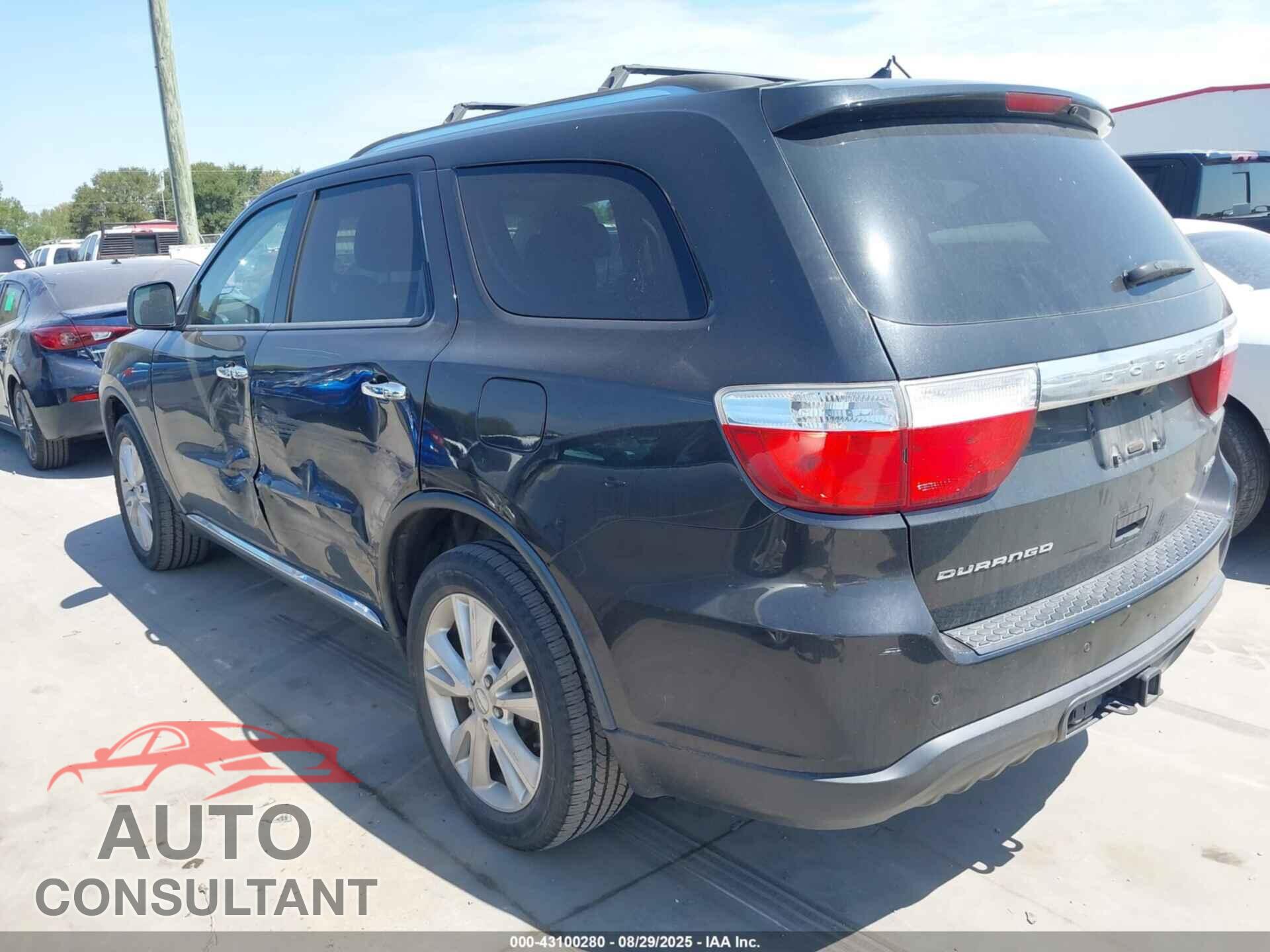 DODGE DURANGO 2013 - 1C4RDHDG7DC553962