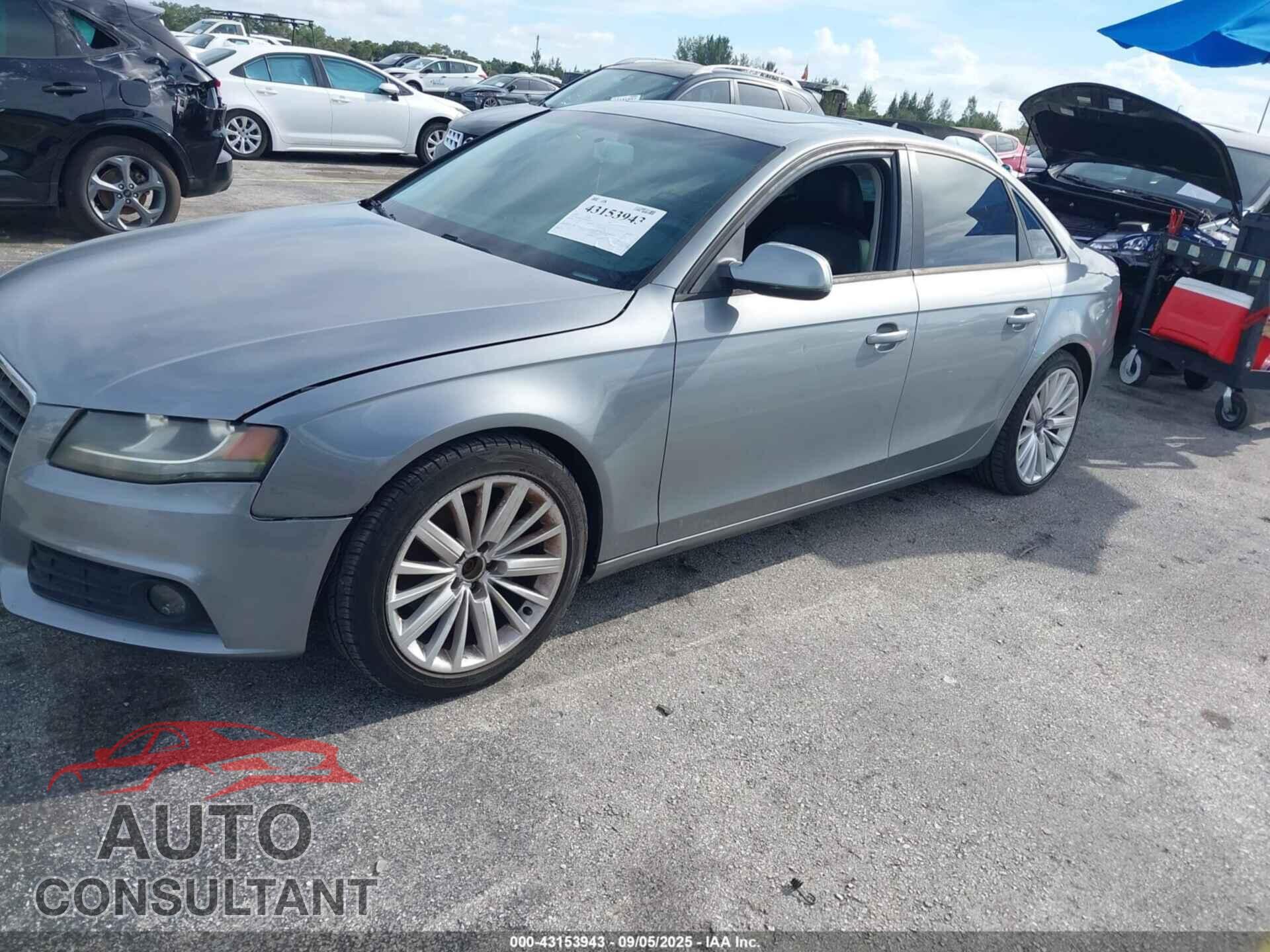 AUDI A4 2010 - WAUAFAFL3AN058955