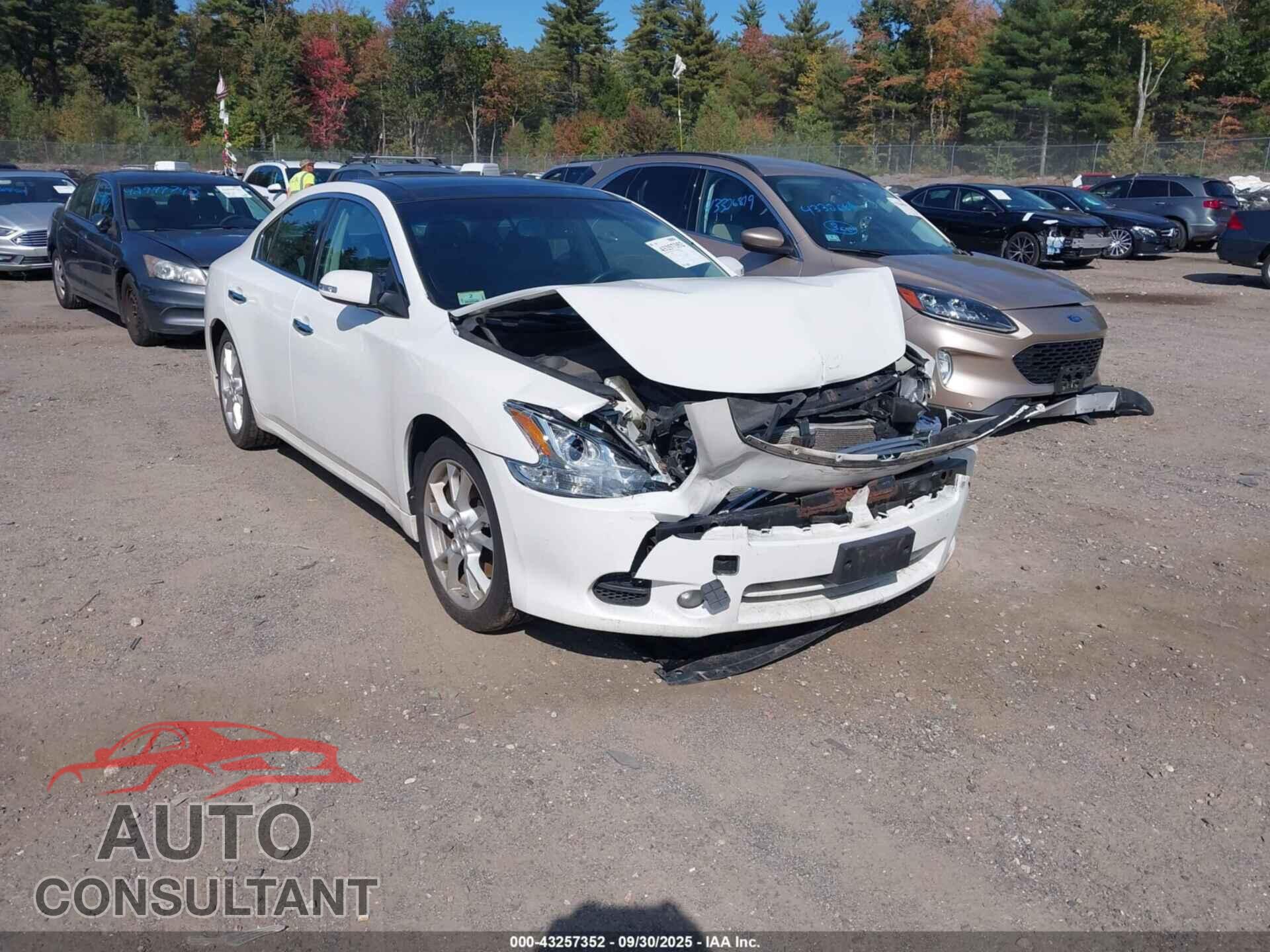 NISSAN MAXIMA 2012 - 1N4AA5AP1CC836130