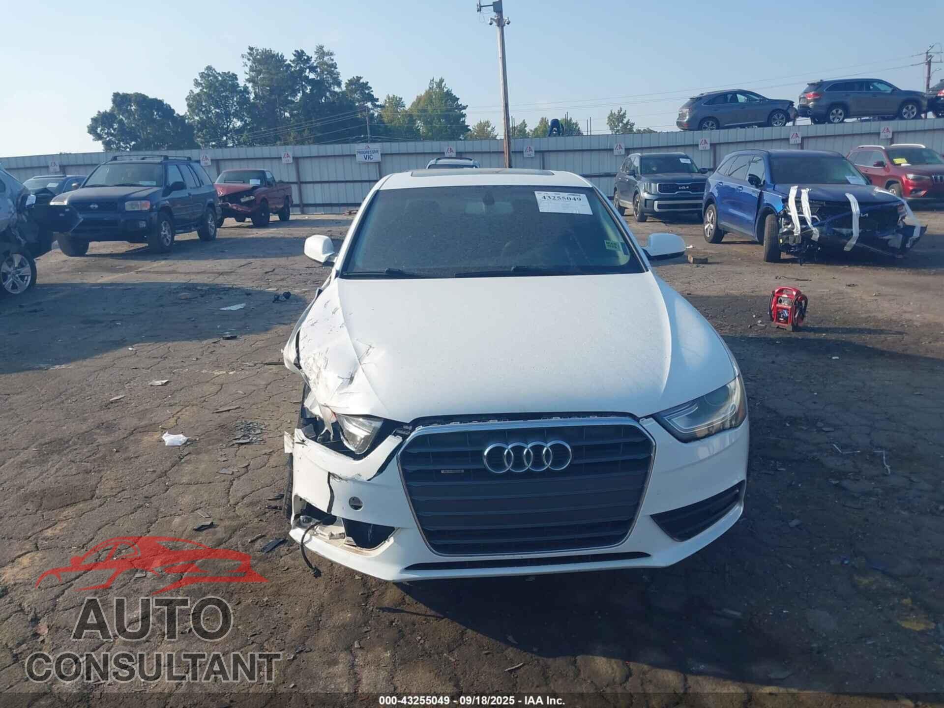 AUDI A4 2013 - WAUBFAFL4DN004735