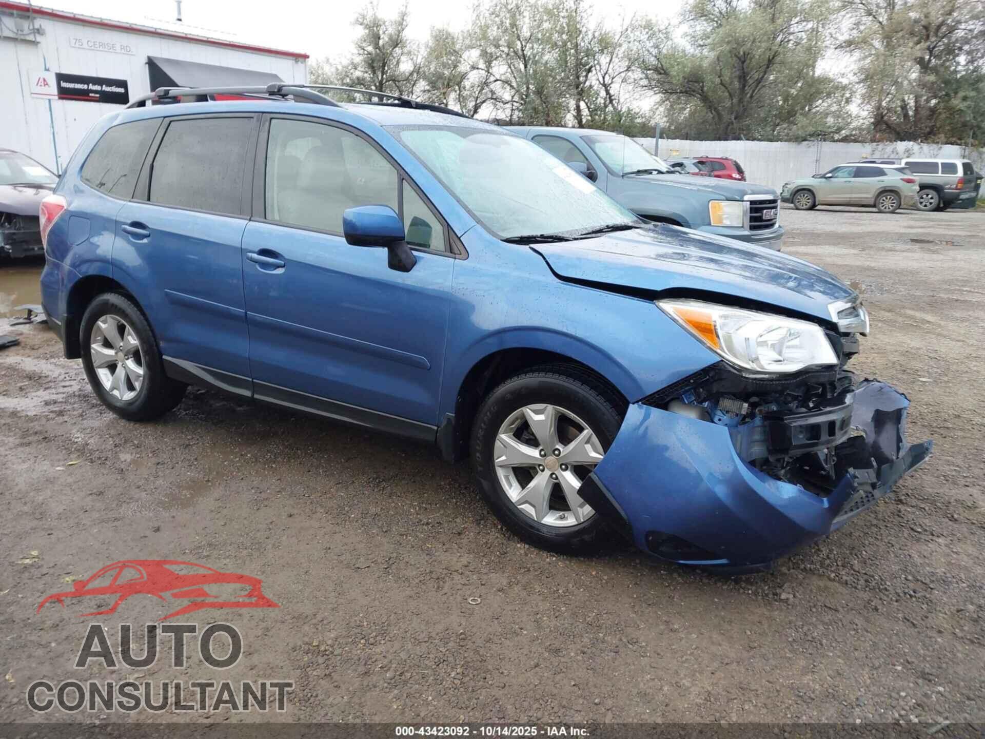 SUBARU FORESTER 2016 - JF2SJADC4GH490004