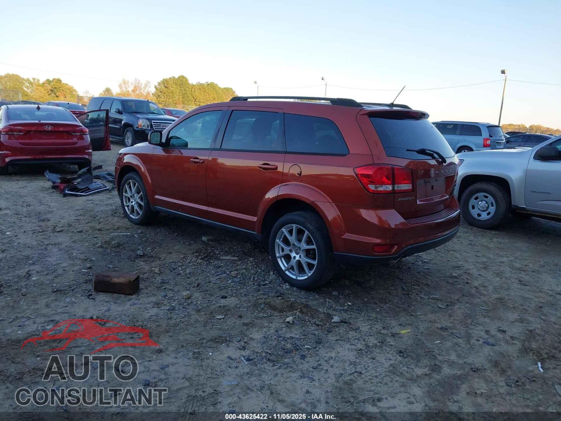 DODGE JOURNEY 2012 - 3C4PDCBG9CT238824
