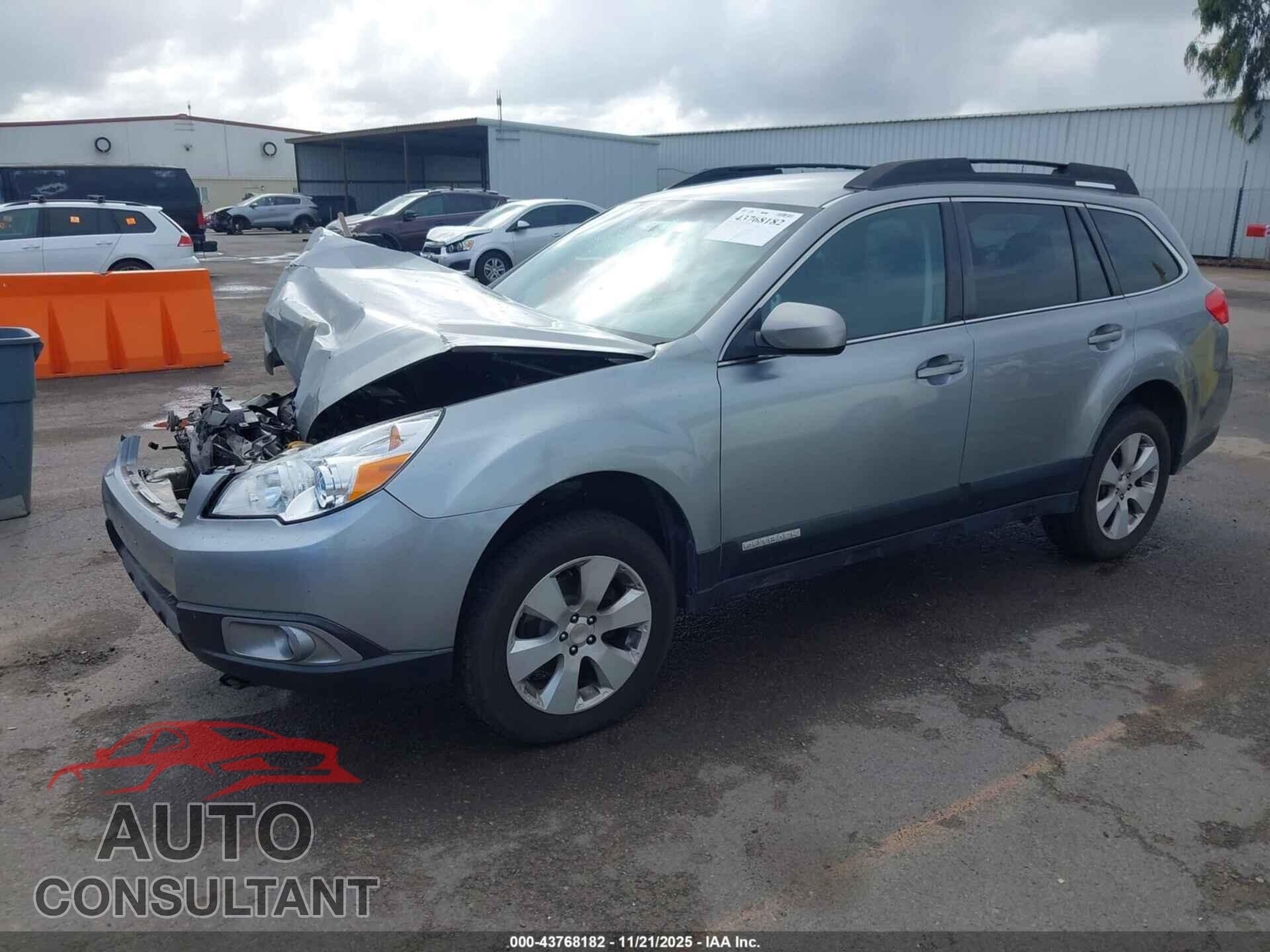 SUBARU OUTBACK 2011 - 4S4BRBCC5B3341603