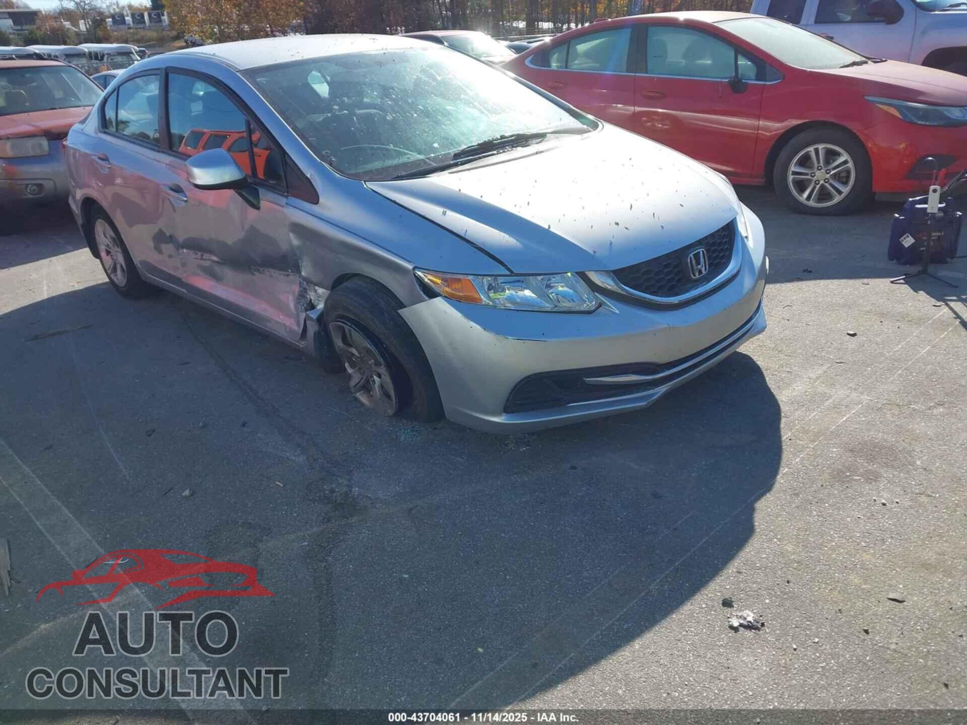 HONDA CIVIC 2013 - 19XFB2F57DE079666