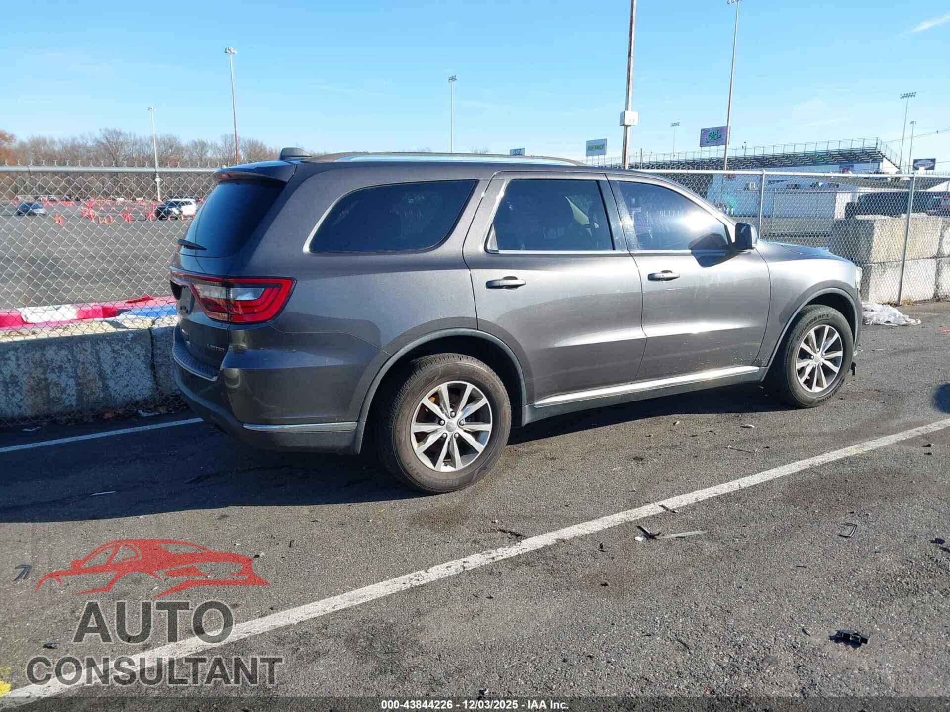 DODGE DURANGO 2015 - 1C4RDJDGXFC745760