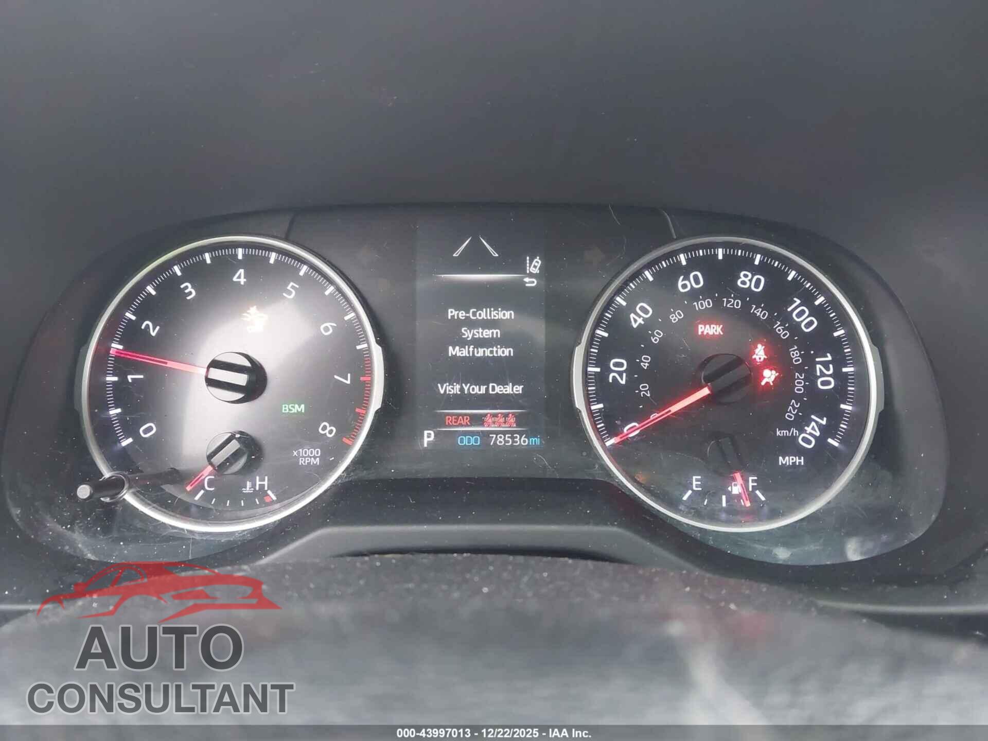 TOYOTA RAV4 2020 - JTMP1RFVXLD050145